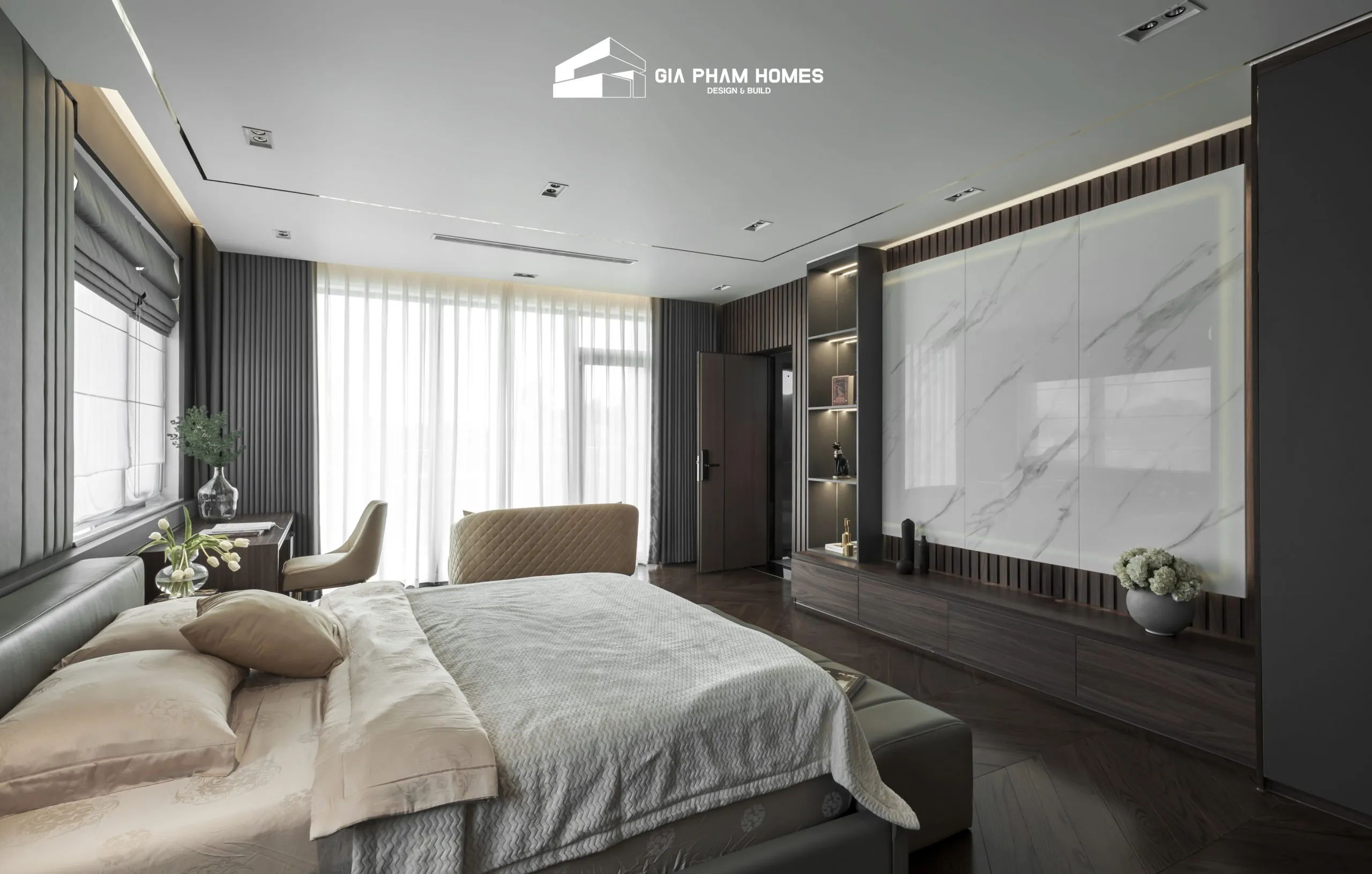 Thi Công Hoàn Thiện Nội Thất Biệt Thự Hiệp Hòa - 42 | THI CÔNG XÂY DỰNG - SẢN XUẤT, LẮP ĐẶT NỘI THẤT: NHÀ Ở, VĂN PHÒNG, KHÁCH SẠN... - GIA PHAM HOMES Design & Construction