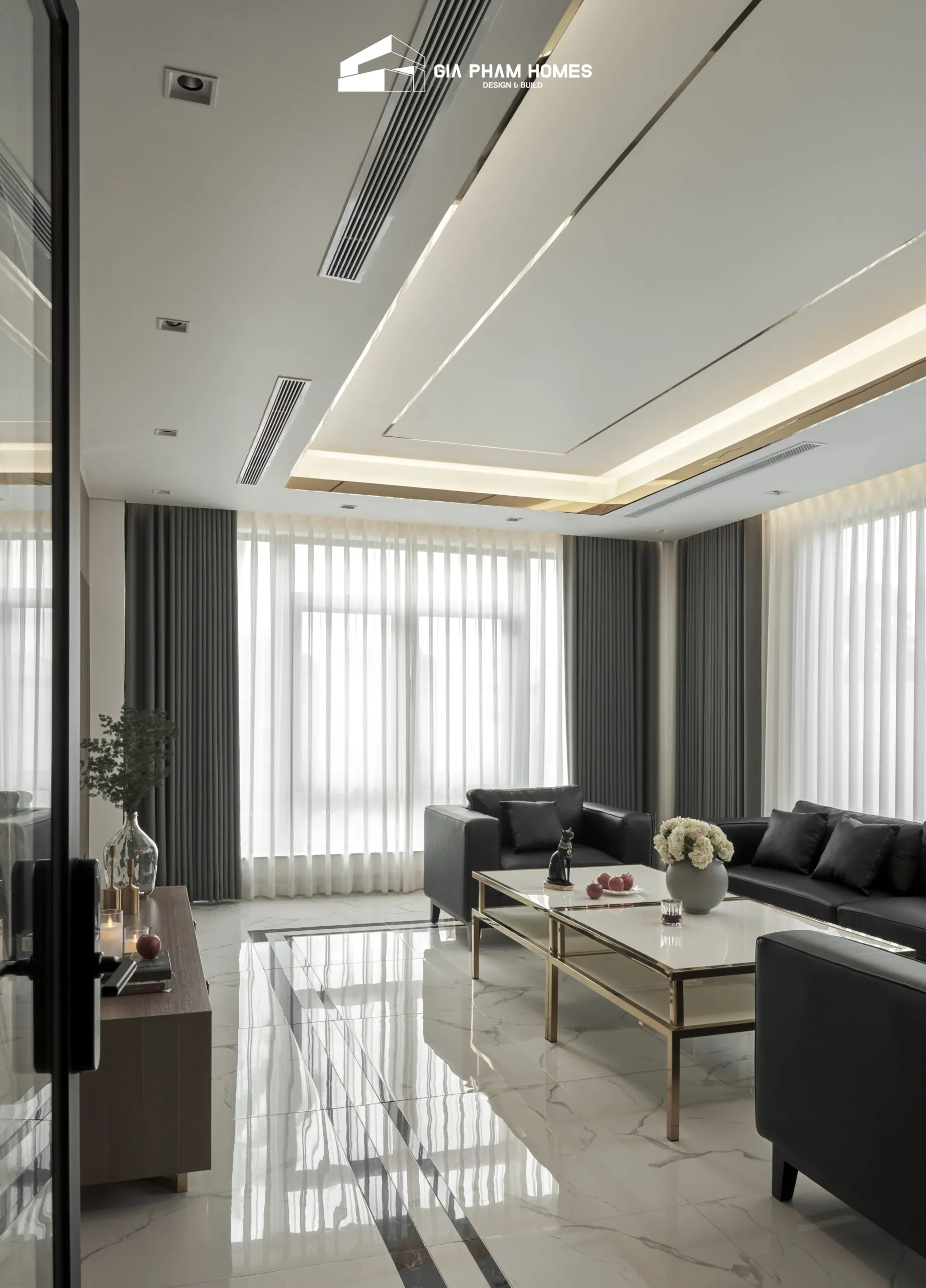 Thi Công Hoàn Thiện Nội Thất Biệt Thự Hiệp Hòa - 3 | THI CÔNG XÂY DỰNG - SẢN XUẤT, LẮP ĐẶT NỘI THẤT: NHÀ Ở, VĂN PHÒNG, KHÁCH SẠN... - GIA PHAM HOMES Design & Construction