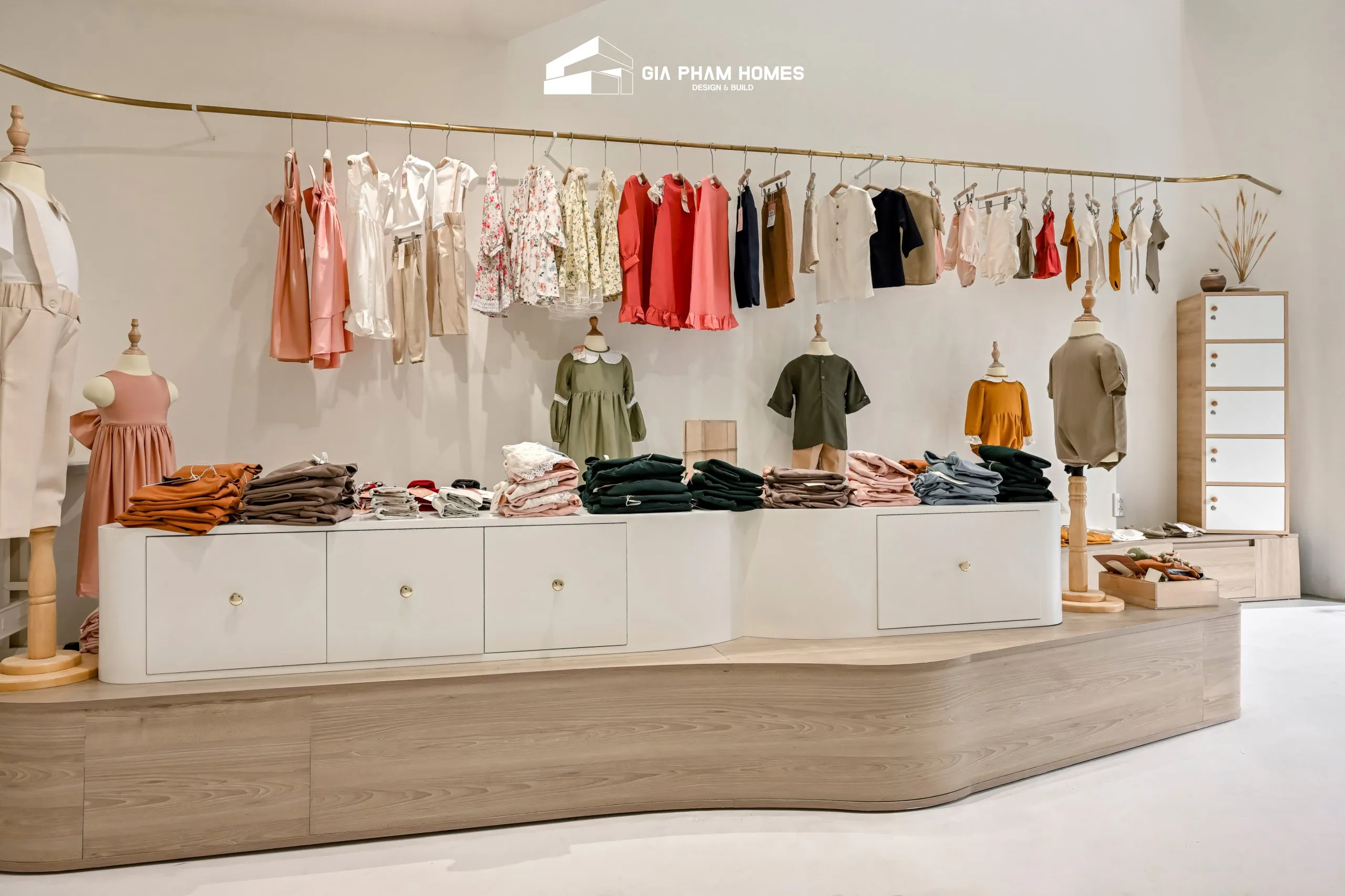 Thiết Kế - Hoàn Thiện Nội Thất K&K Baby Boutique - 17 | THI CÔNG XÂY DỰNG - SẢN XUẤT, LẮP ĐẶT NỘI THẤT: NHÀ Ở, VĂN PHÒNG, KHÁCH SẠN... - GIA PHAM HOMES Design & Construction