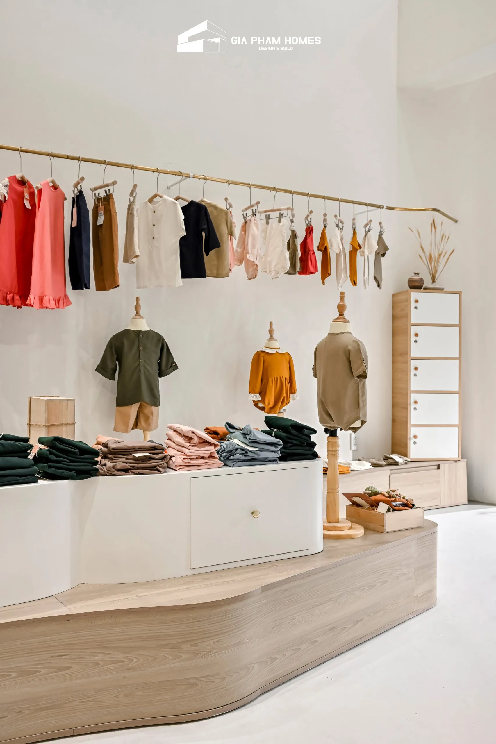 Thiết Kế - Hoàn Thiện Nội Thất K&K Baby Boutique - 27 | THI CÔNG XÂY DỰNG - SẢN XUẤT, LẮP ĐẶT NỘI THẤT: NHÀ Ở, VĂN PHÒNG, KHÁCH SẠN... - GIA PHAM HOMES Design & Construction