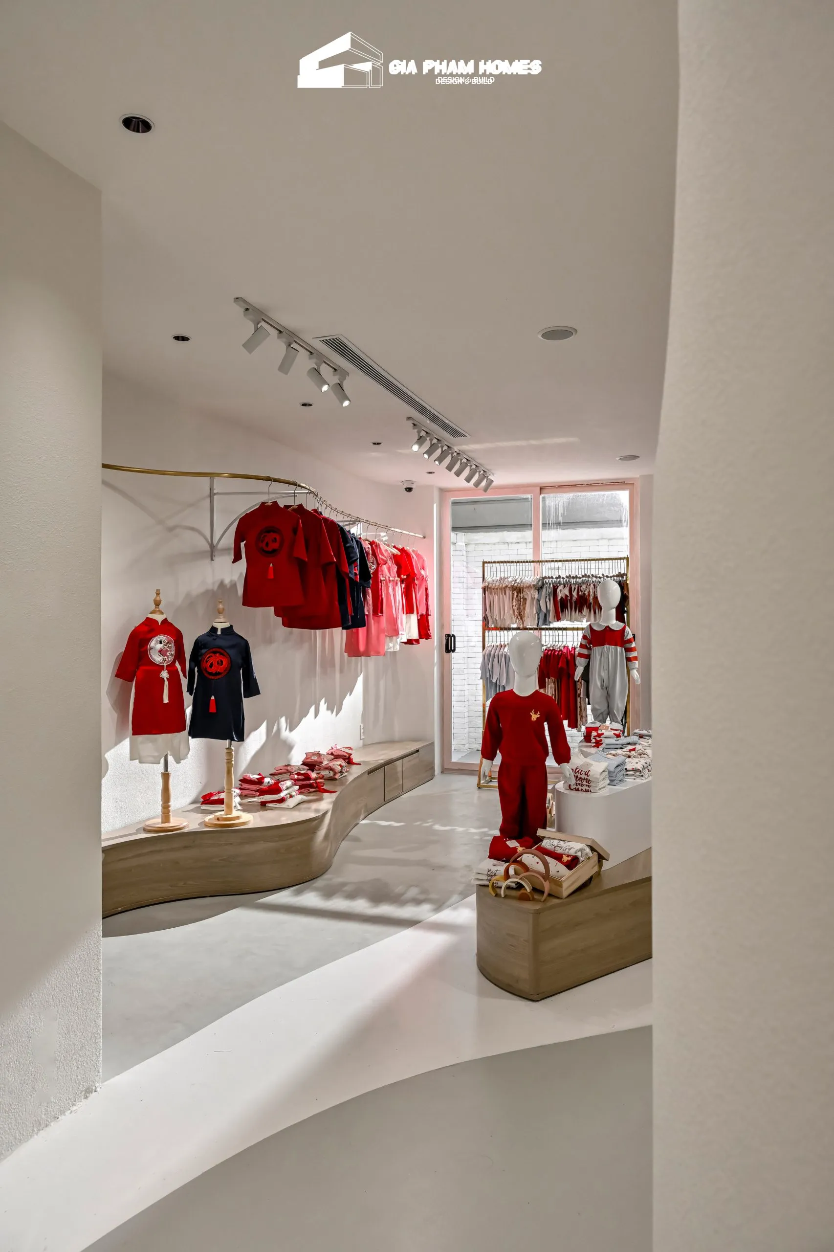 Thiết Kế - Hoàn Thiện Nội Thất K&K Baby Boutique - 4 | THI CÔNG XÂY DỰNG - SẢN XUẤT, LẮP ĐẶT NỘI THẤT: NHÀ Ở, VĂN PHÒNG, KHÁCH SẠN... - GIA PHAM HOMES Design & Construction