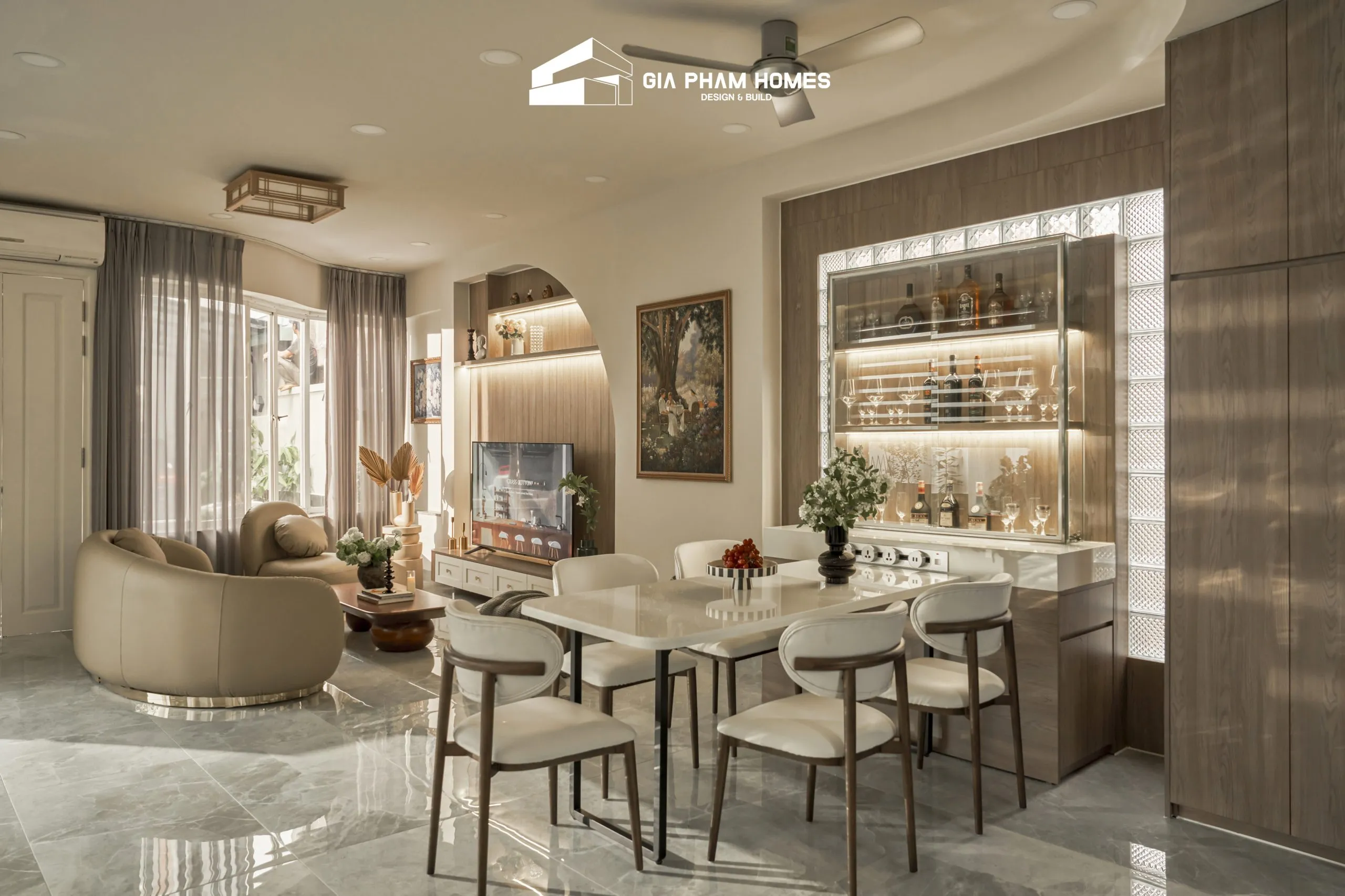 Thiết Kế - Thi Công Hoàn Thiện Biệt Thự Phú Nhuận