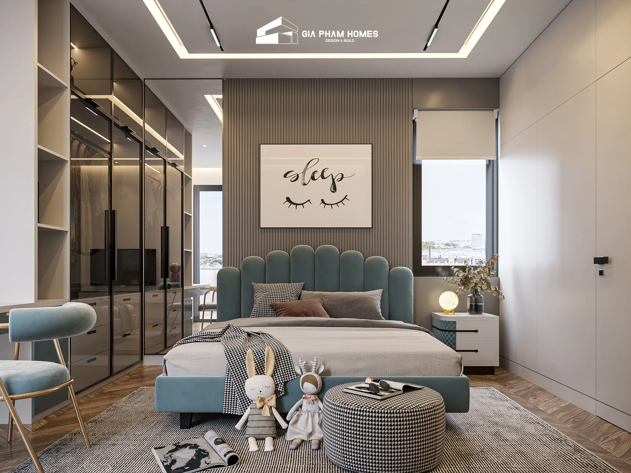 Biệt Thự Mỹ Lệ - 32 | THI CÔNG XÂY DỰNG - SẢN XUẤT, LẮP ĐẶT NỘI THẤT: NHÀ Ở, VĂN PHÒNG, KHÁCH SẠN... - GIA PHAM HOMES Design & Construction