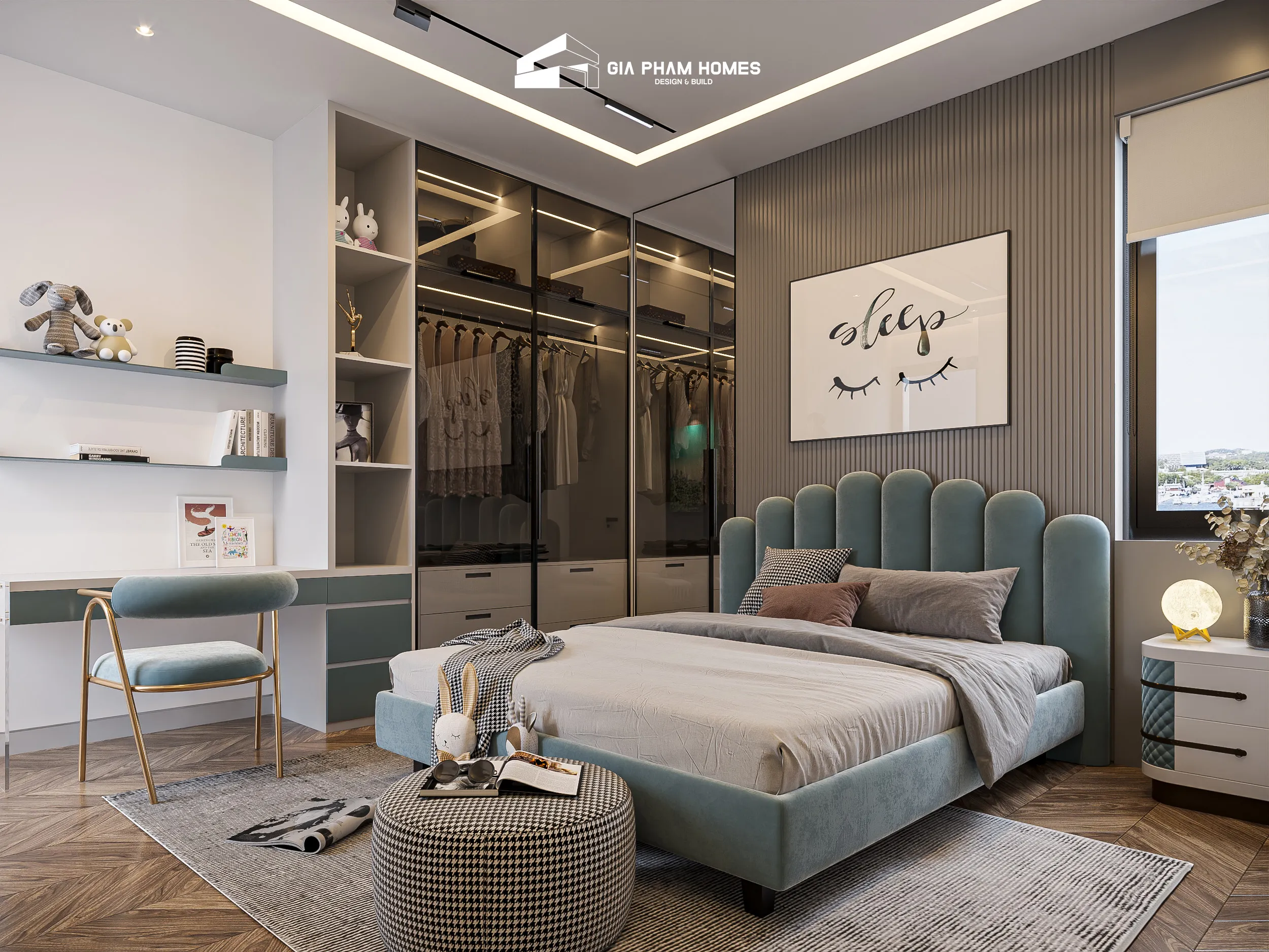 Biệt Thự Mỹ Lệ - 33 | THI CÔNG XÂY DỰNG - SẢN XUẤT, LẮP ĐẶT NỘI THẤT: NHÀ Ở, VĂN PHÒNG, KHÁCH SẠN... - GIA PHAM HOMES Design & Construction