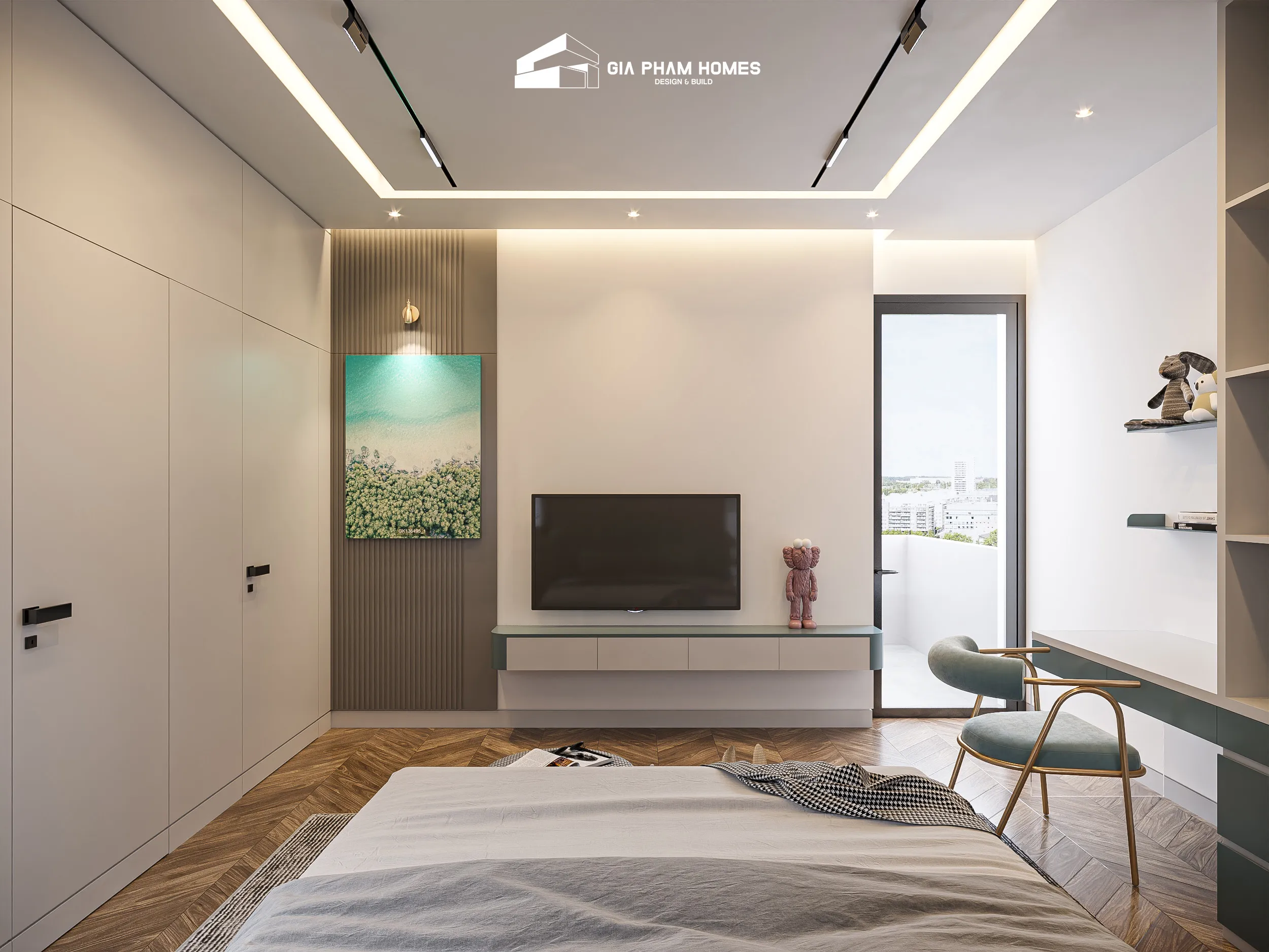 Biệt Thự Mỹ Lệ - 34 | THI CÔNG XÂY DỰNG - SẢN XUẤT, LẮP ĐẶT NỘI THẤT: NHÀ Ở, VĂN PHÒNG, KHÁCH SẠN... - GIA PHAM HOMES Design & Construction