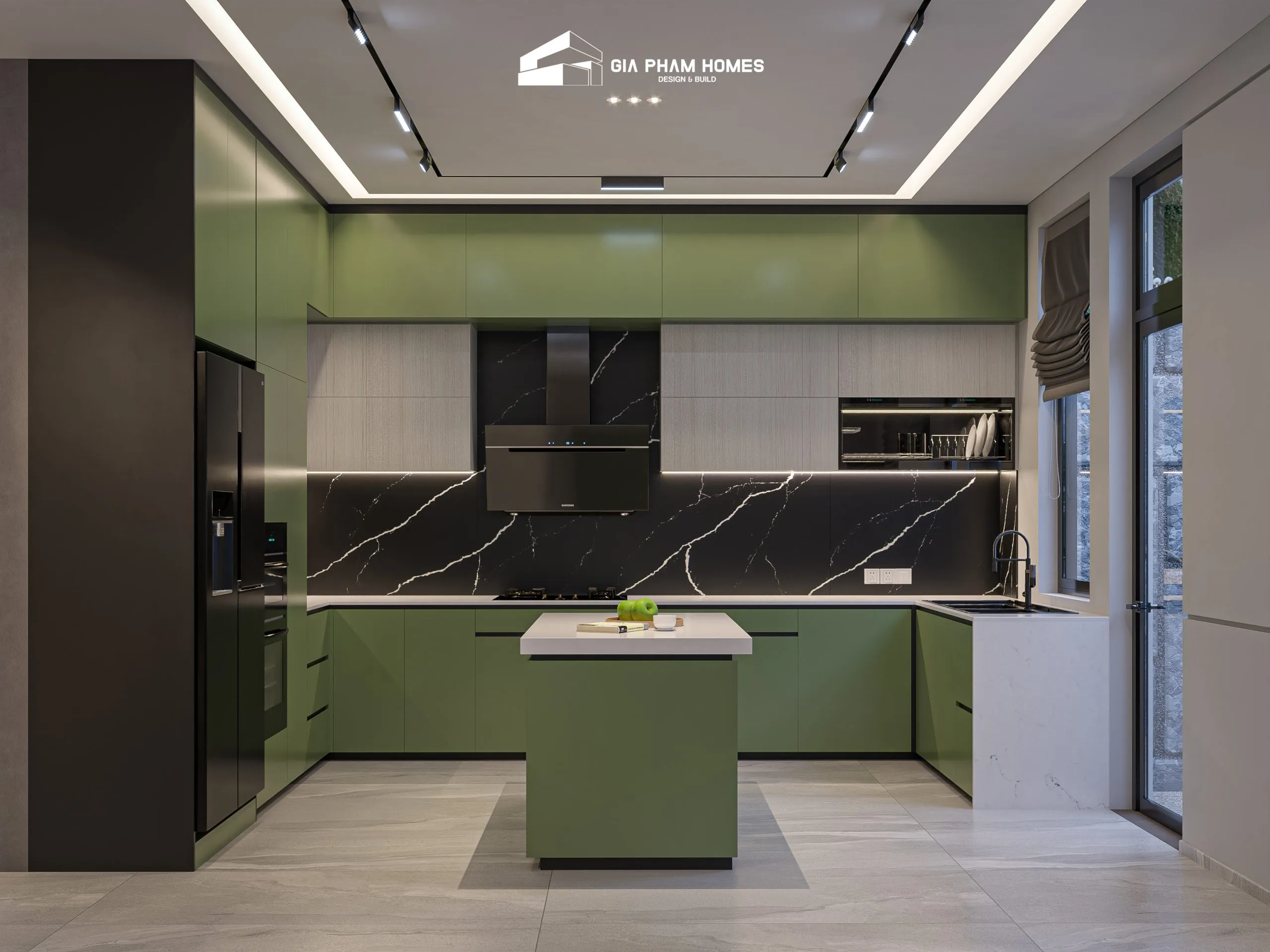 Biệt Thự Mỹ Lệ - 8 | THI CÔNG XÂY DỰNG - SẢN XUẤT, LẮP ĐẶT NỘI THẤT: NHÀ Ở, VĂN PHÒNG, KHÁCH SẠN... - GIA PHAM HOMES Design & Construction
