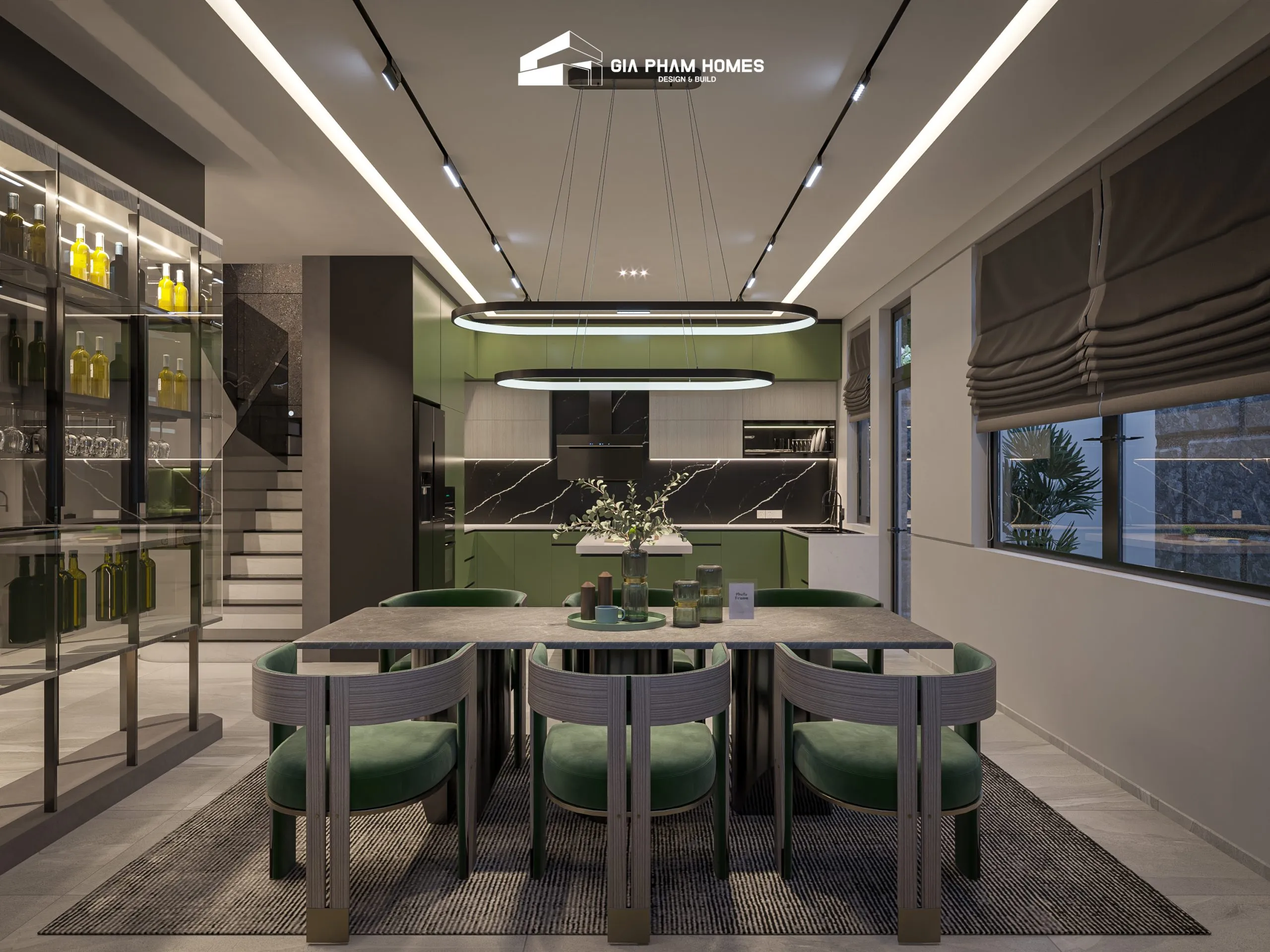 Biệt Thự Mỹ Lệ - 10 | THI CÔNG XÂY DỰNG - SẢN XUẤT, LẮP ĐẶT NỘI THẤT: NHÀ Ở, VĂN PHÒNG, KHÁCH SẠN... - GIA PHAM HOMES Design & Construction