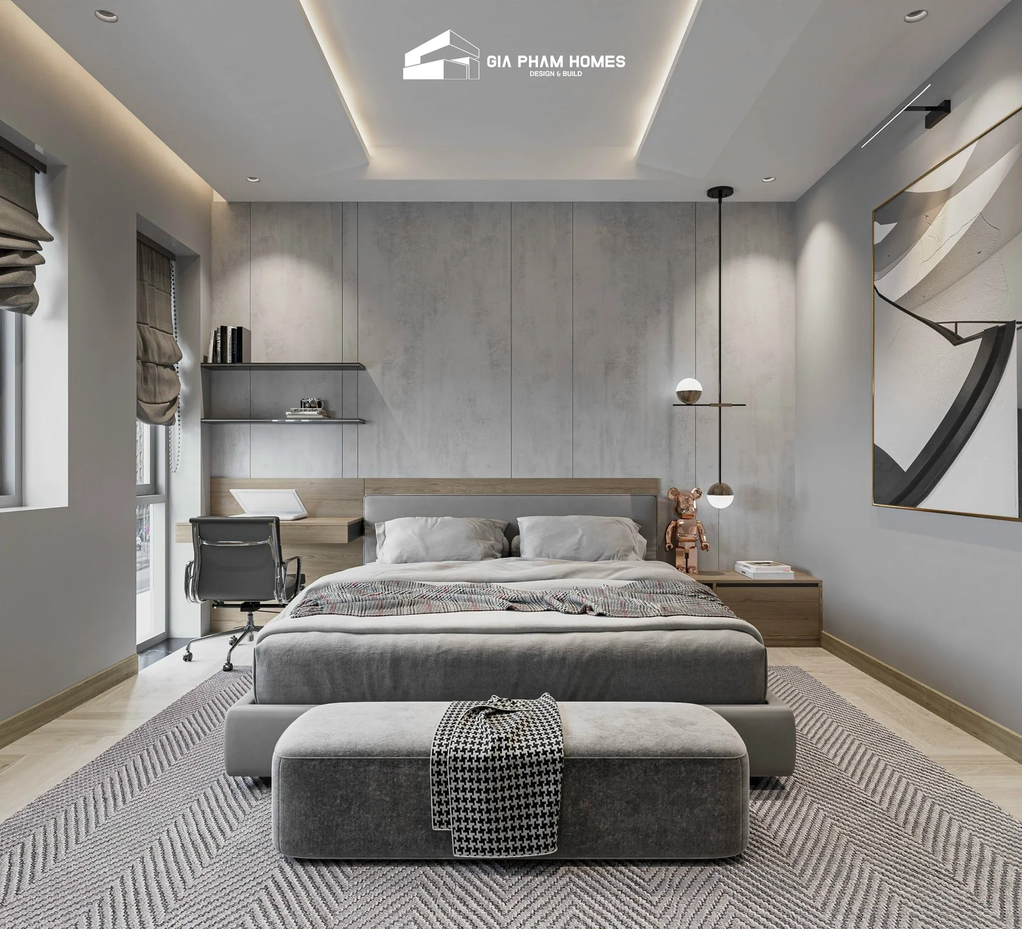 Nhà phố Anh Vũ - Đồng Nai - 13 | THI CÔNG XÂY DỰNG - SẢN XUẤT, LẮP ĐẶT NỘI THẤT: NHÀ Ở, VĂN PHÒNG, KHÁCH SẠN... - GIA PHAM HOMES Design & Construction