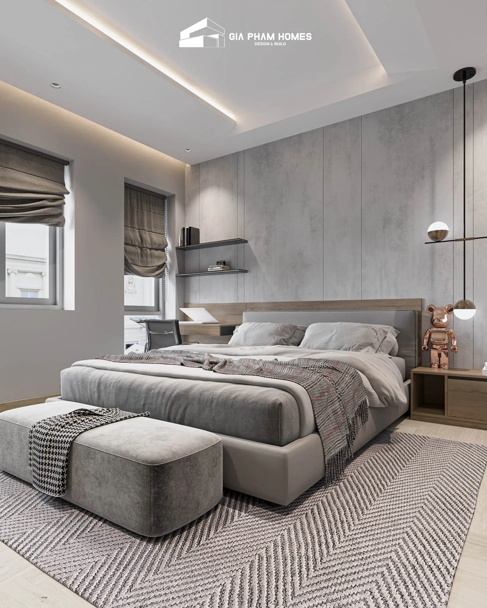 Nhà phố Anh Vũ - Đồng Nai - 14 | THI CÔNG XÂY DỰNG - SẢN XUẤT, LẮP ĐẶT NỘI THẤT: NHÀ Ở, VĂN PHÒNG, KHÁCH SẠN... - GIA PHAM HOMES Design & Construction