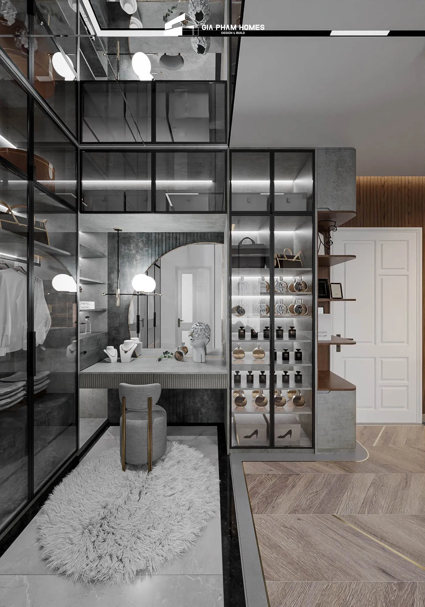 Lâm Gia Villa: Thiết kế Nội thất - 19 | THI CÔNG XÂY DỰNG - SẢN XUẤT, LẮP ĐẶT NỘI THẤT: NHÀ Ở, VĂN PHÒNG, KHÁCH SẠN... - GIA PHAM HOMES Design & Construction