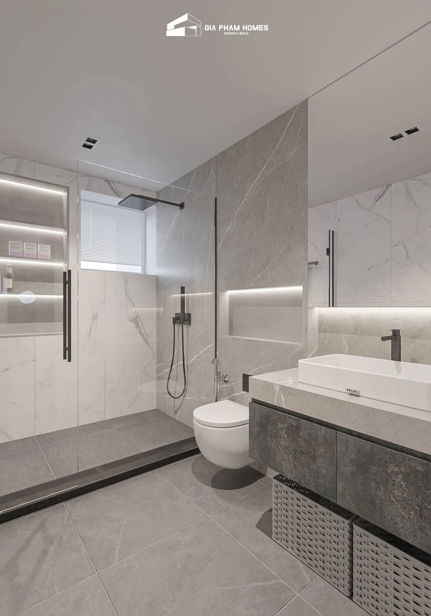 Lâm Gia Villa: Thiết kế Nội thất - 22 | THI CÔNG XÂY DỰNG - SẢN XUẤT, LẮP ĐẶT NỘI THẤT: NHÀ Ở, VĂN PHÒNG, KHÁCH SẠN... - GIA PHAM HOMES Design & Construction