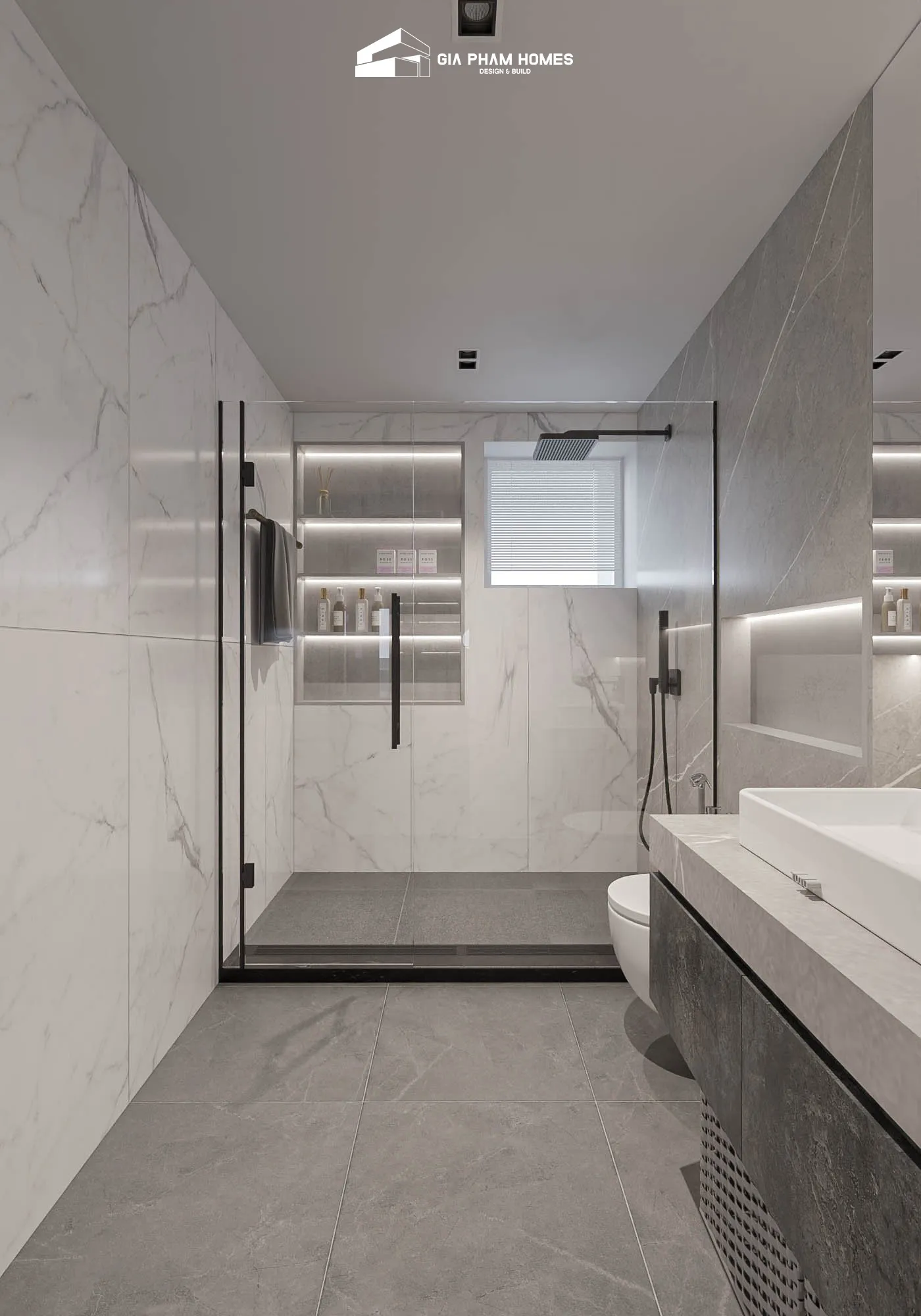 Lâm Gia Villa: Thiết kế Nội thất - 23 | THI CÔNG XÂY DỰNG - SẢN XUẤT, LẮP ĐẶT NỘI THẤT: NHÀ Ở, VĂN PHÒNG, KHÁCH SẠN... - GIA PHAM HOMES Design & Construction