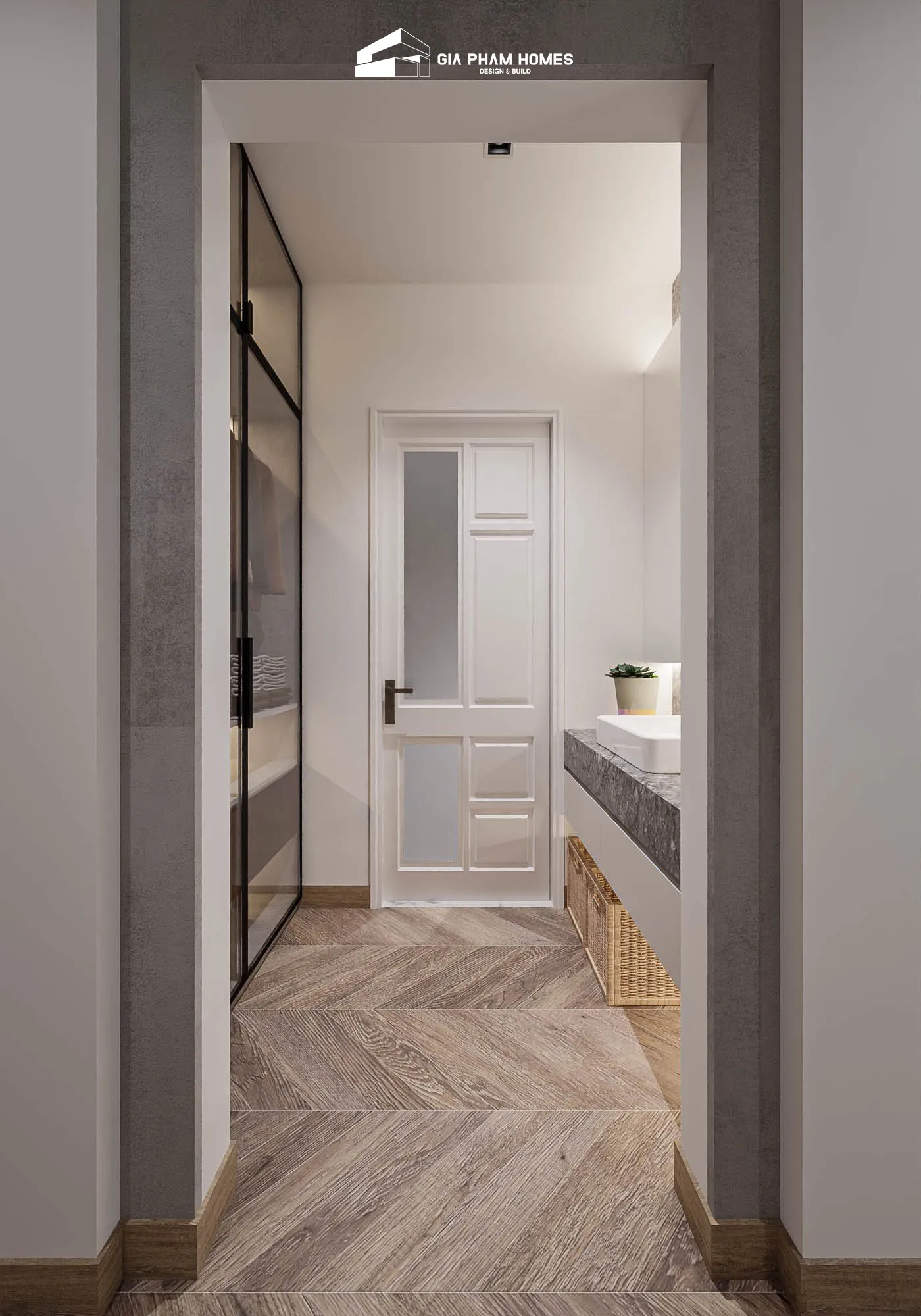 Lâm Gia Villa: Thiết kế Nội thất - 30 | THI CÔNG XÂY DỰNG - SẢN XUẤT, LẮP ĐẶT NỘI THẤT: NHÀ Ở, VĂN PHÒNG, KHÁCH SẠN... - GIA PHAM HOMES Design & Construction