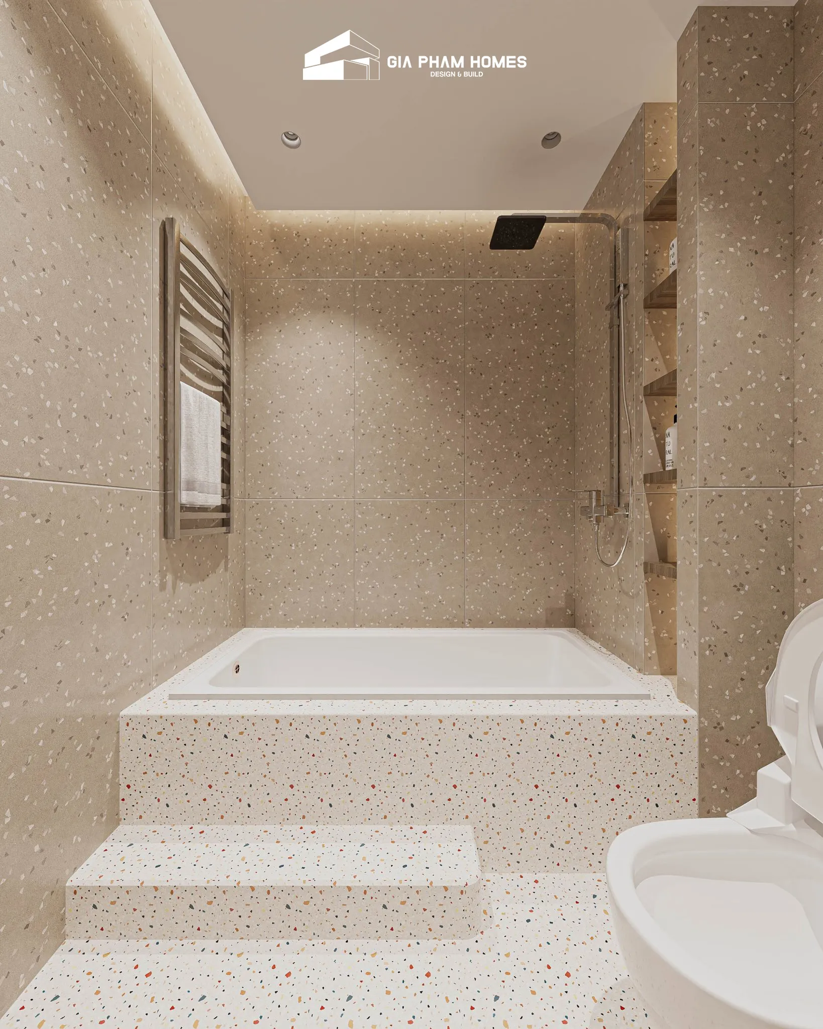 Nhà phố Anh Vũ - Đồng Nai - 34 | THI CÔNG XÂY DỰNG - SẢN XUẤT, LẮP ĐẶT NỘI THẤT: NHÀ Ở, VĂN PHÒNG, KHÁCH SẠN... - GIA PHAM HOMES Design & Construction