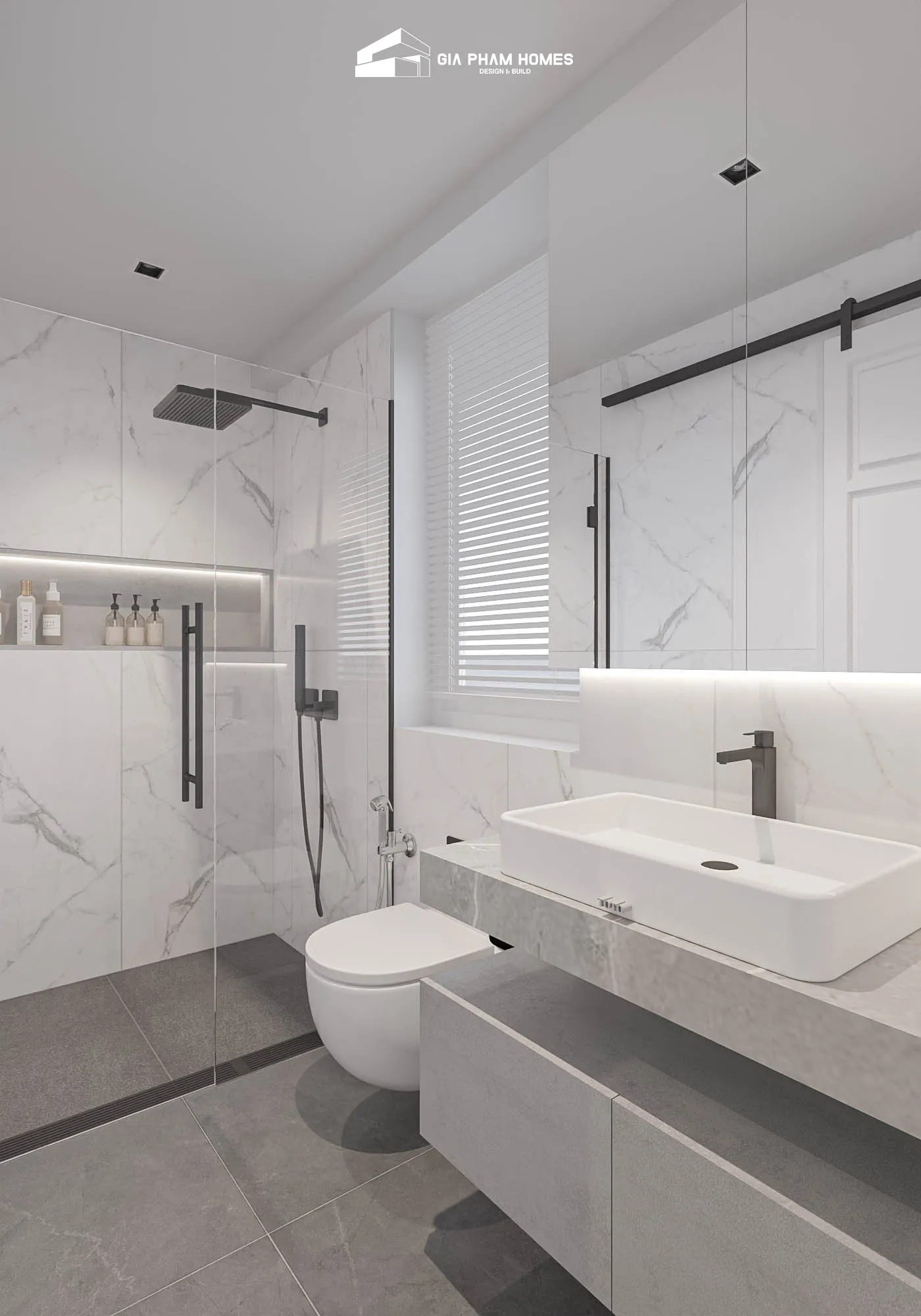 Lâm Gia Villa: Thiết kế Nội thất - 40 | THI CÔNG XÂY DỰNG - SẢN XUẤT, LẮP ĐẶT NỘI THẤT: NHÀ Ở, VĂN PHÒNG, KHÁCH SẠN... - GIA PHAM HOMES Design & Construction