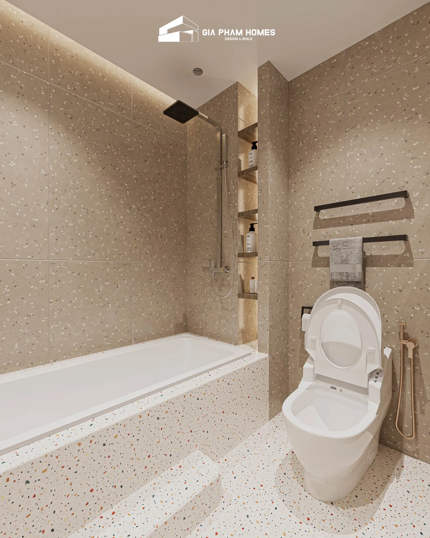 Nhà phố Anh Vũ - Đồng Nai - 35 | THI CÔNG XÂY DỰNG - SẢN XUẤT, LẮP ĐẶT NỘI THẤT: NHÀ Ở, VĂN PHÒNG, KHÁCH SẠN... - GIA PHAM HOMES Design & Construction