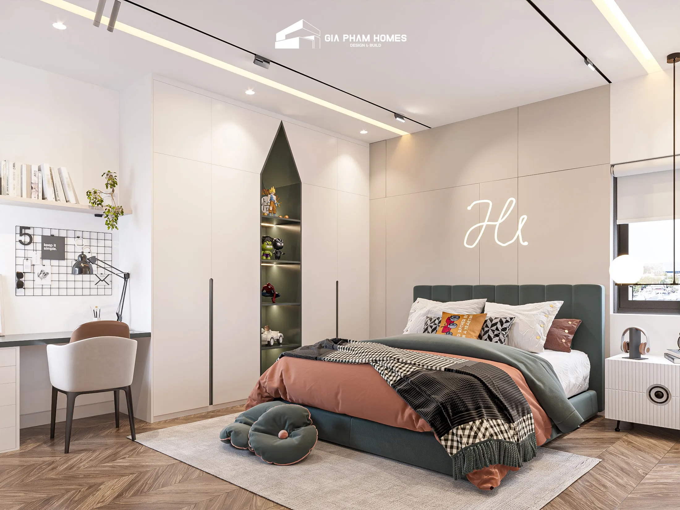Biệt Thự Mỹ Lệ - 39 | THI CÔNG XÂY DỰNG - SẢN XUẤT, LẮP ĐẶT NỘI THẤT: NHÀ Ở, VĂN PHÒNG, KHÁCH SẠN... - GIA PHAM HOMES Design & Construction
