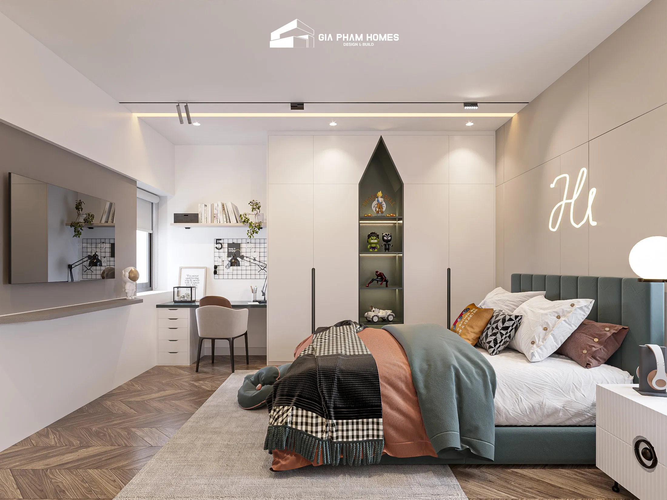 Biệt Thự Mỹ Lệ - 40 | THI CÔNG XÂY DỰNG - SẢN XUẤT, LẮP ĐẶT NỘI THẤT: NHÀ Ở, VĂN PHÒNG, KHÁCH SẠN... - GIA PHAM HOMES Design & Construction