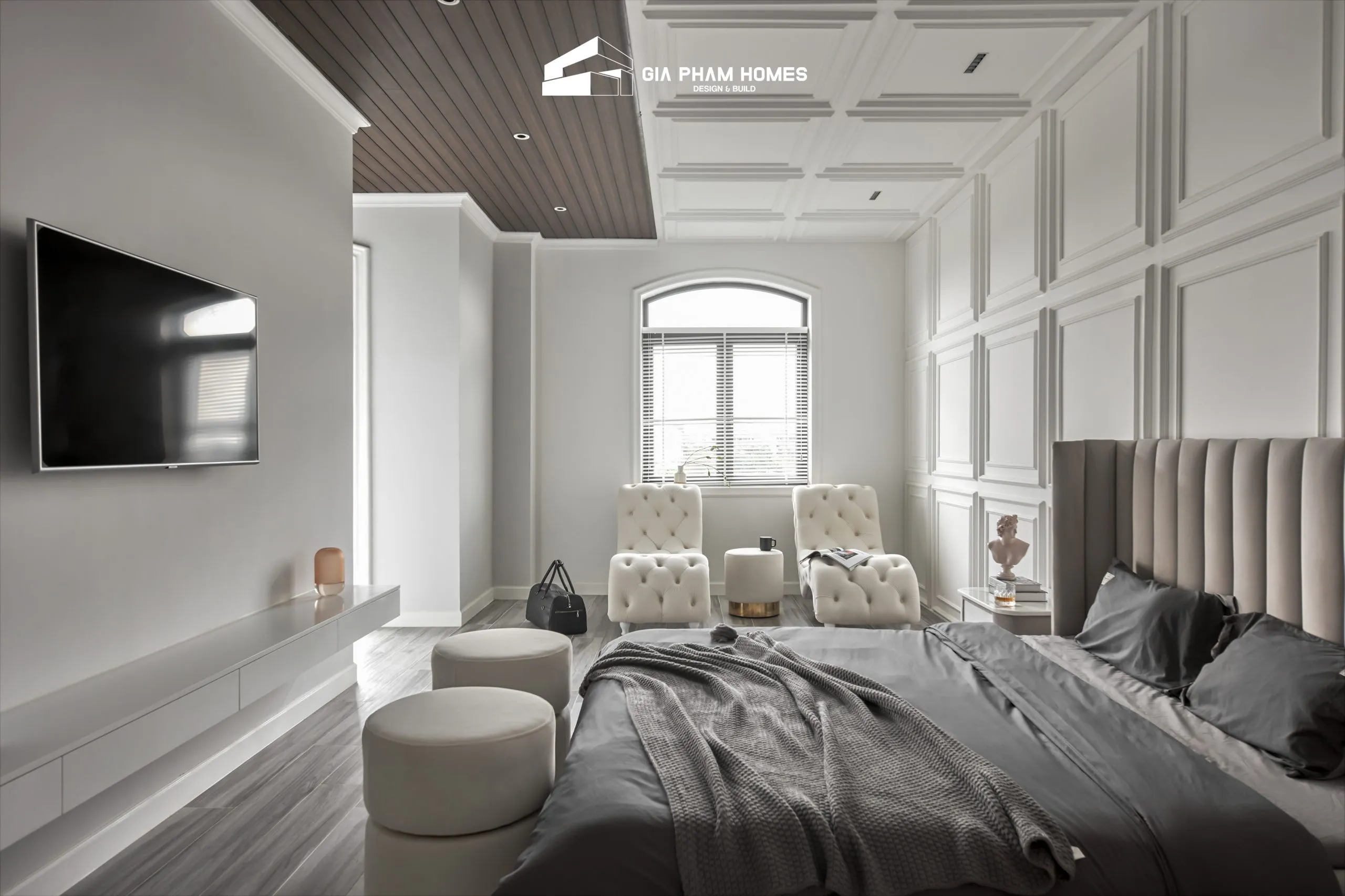 Victoria Villa: Xây dựng & Nội thất biệt thự - 33 | THI CÔNG XÂY DỰNG - SẢN XUẤT, LẮP ĐẶT NỘI THẤT: NHÀ Ở, VĂN PHÒNG, KHÁCH SẠN... - GIA PHAM HOMES Design & Construction