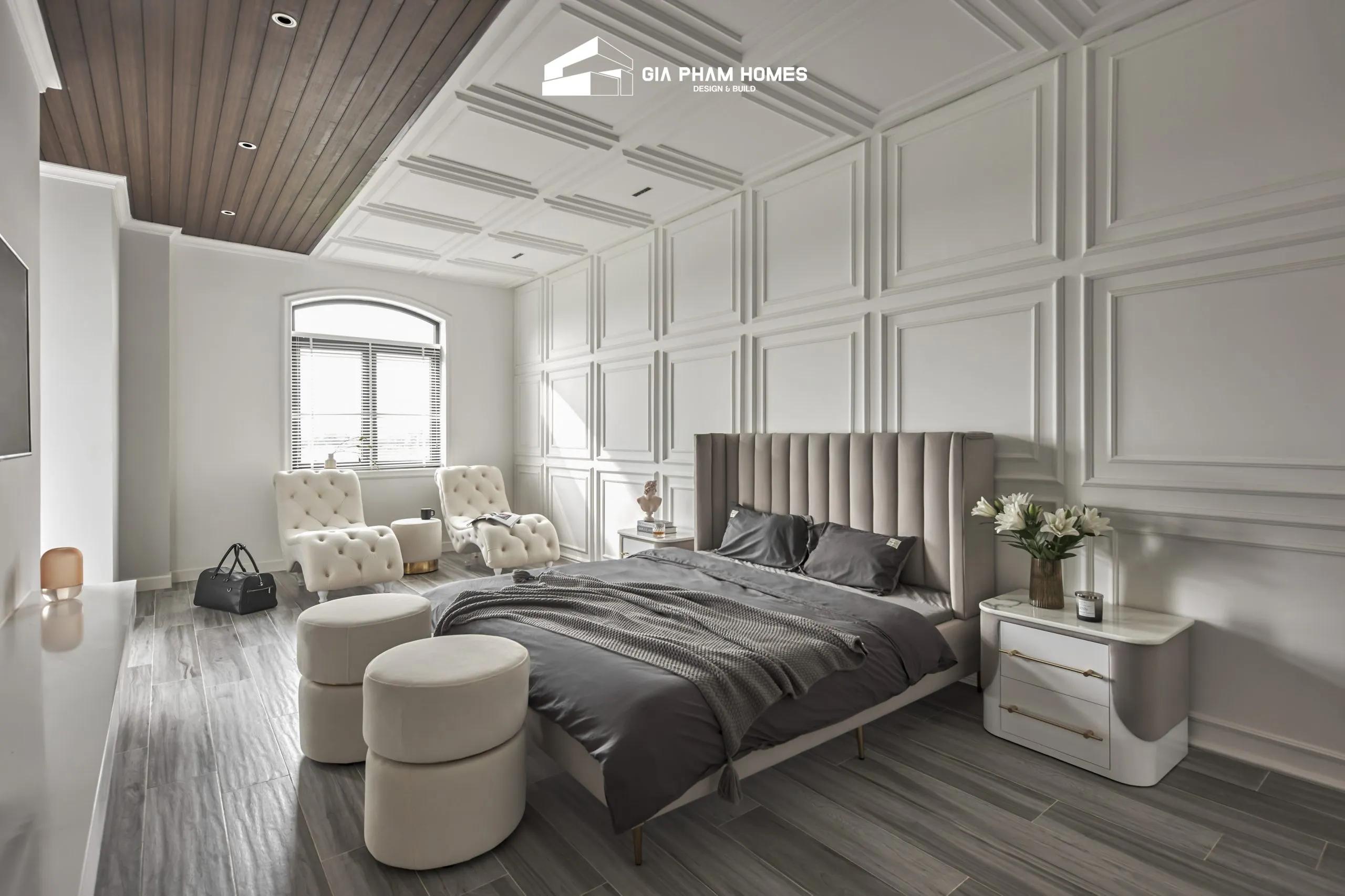 Victoria Villa: Xây dựng & Nội thất biệt thự - 32 | THI CÔNG XÂY DỰNG - SẢN XUẤT, LẮP ĐẶT NỘI THẤT: NHÀ Ở, VĂN PHÒNG, KHÁCH SẠN... - GIA PHAM HOMES Design & Construction