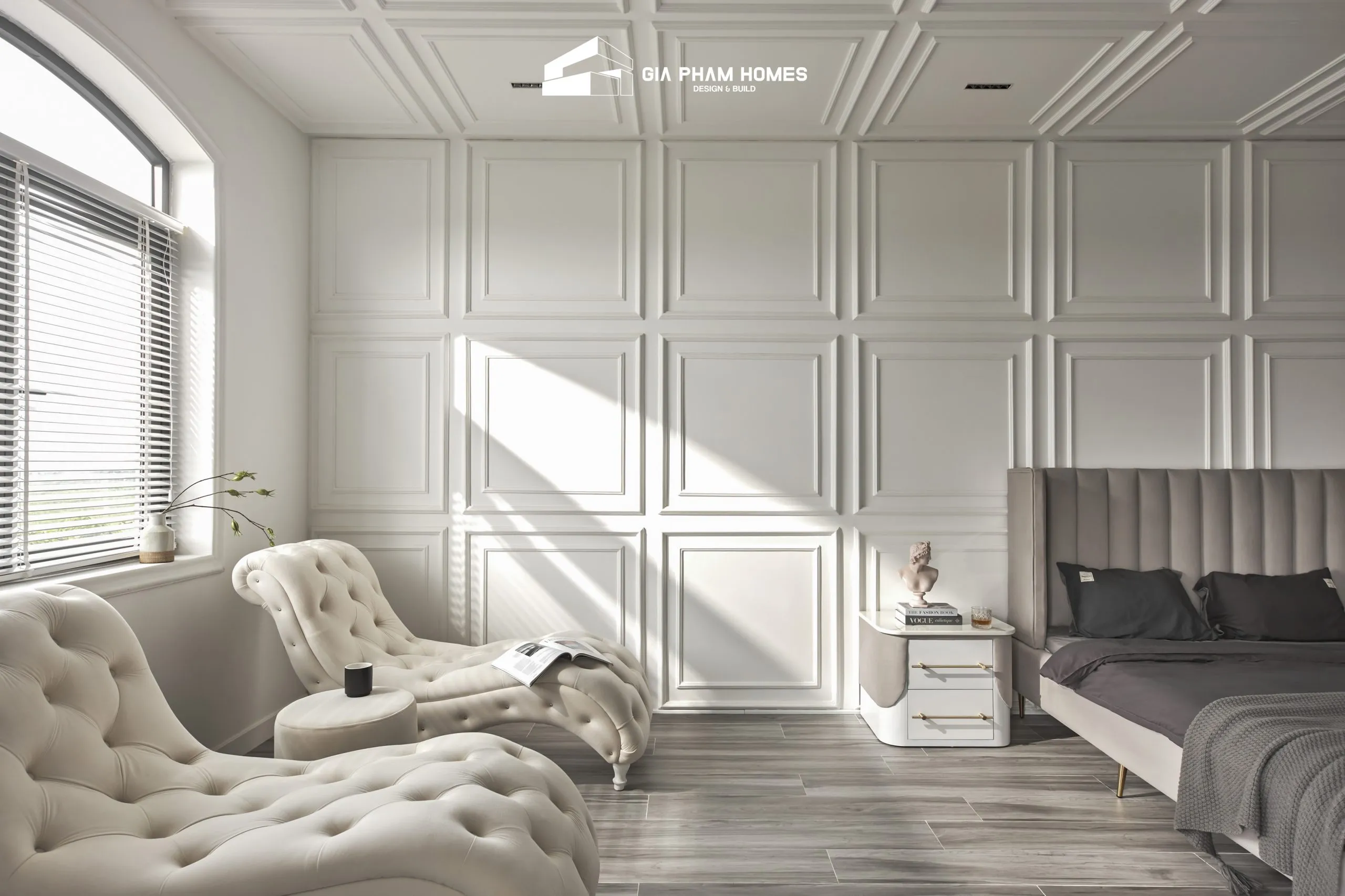 Victoria Villa: Xây dựng & Nội thất biệt thự - 36 | THI CÔNG XÂY DỰNG - SẢN XUẤT, LẮP ĐẶT NỘI THẤT: NHÀ Ở, VĂN PHÒNG, KHÁCH SẠN... - GIA PHAM HOMES Design & Construction
