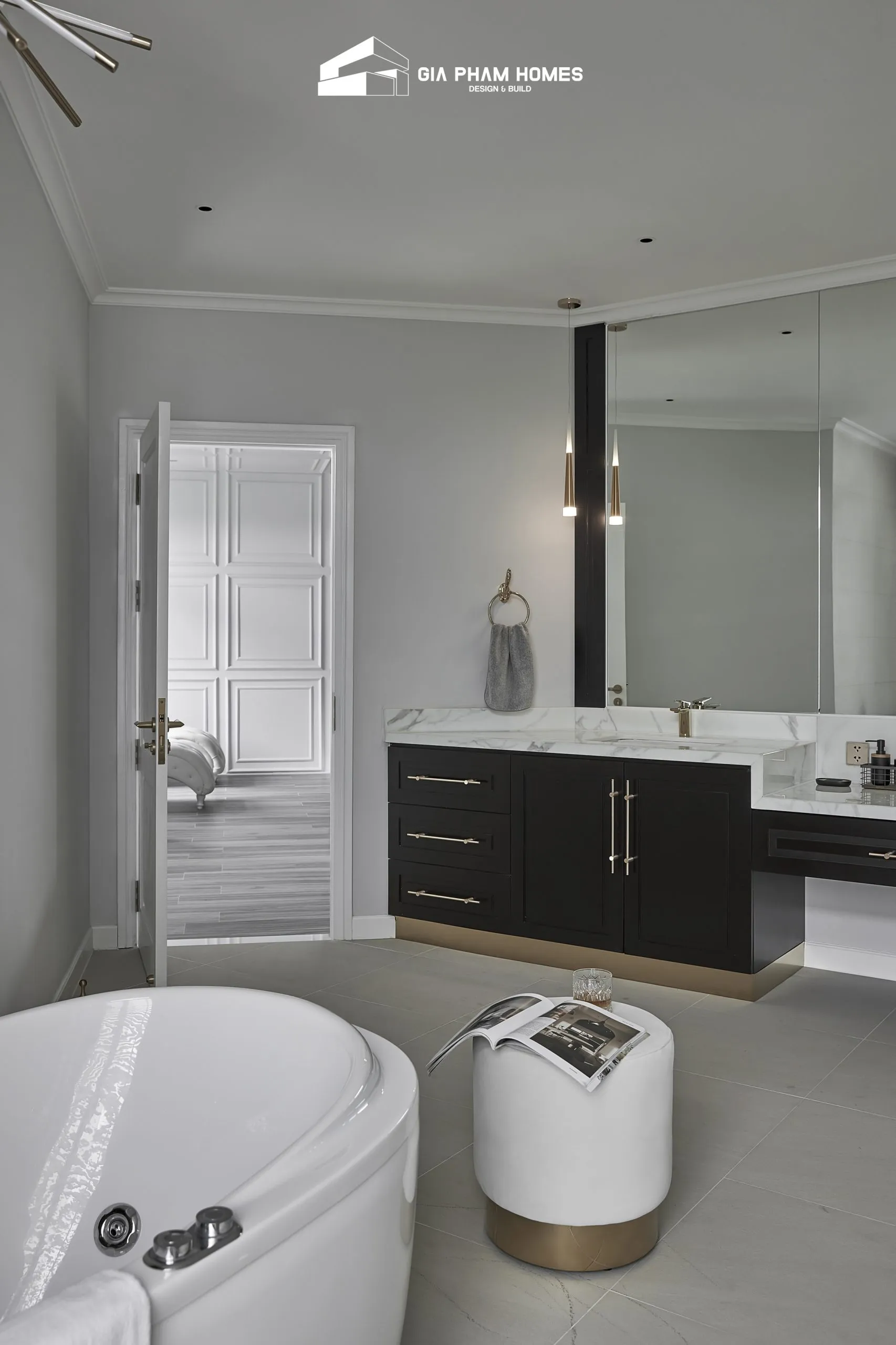 Victoria Villa: Xây dựng & Nội thất biệt thự - 58 | THI CÔNG XÂY DỰNG - SẢN XUẤT, LẮP ĐẶT NỘI THẤT: NHÀ Ở, VĂN PHÒNG, KHÁCH SẠN... - GIA PHAM HOMES Design & Construction