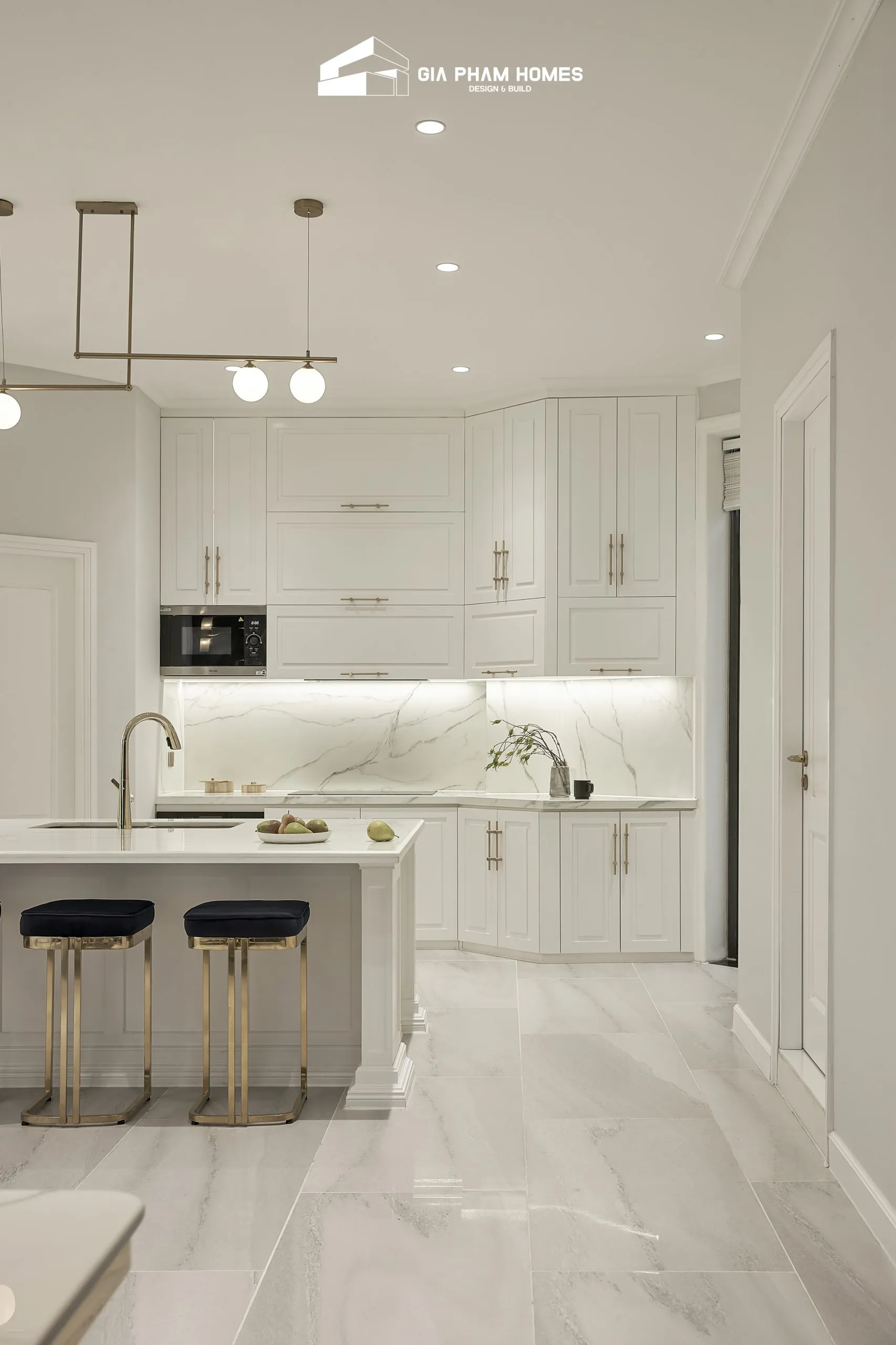 Victoria Villa: Xây dựng & Nội thất biệt thự - 12 | THI CÔNG XÂY DỰNG - SẢN XUẤT, LẮP ĐẶT NỘI THẤT: NHÀ Ở, VĂN PHÒNG, KHÁCH SẠN... - GIA PHAM HOMES Design & Construction