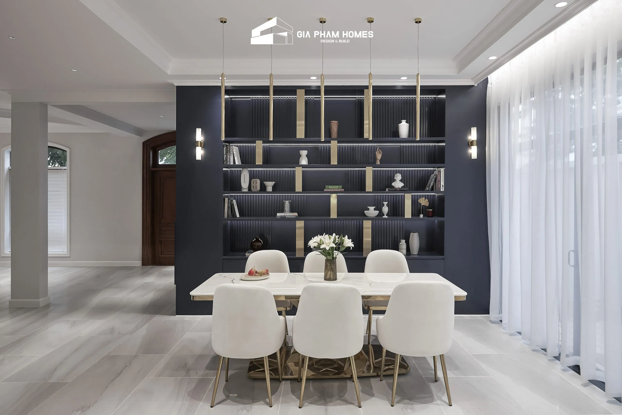 Victoria Villa: Xây dựng & Nội thất biệt thự - 25 | THI CÔNG XÂY DỰNG - SẢN XUẤT, LẮP ĐẶT NỘI THẤT: NHÀ Ở, VĂN PHÒNG, KHÁCH SẠN... - GIA PHAM HOMES Design & Construction