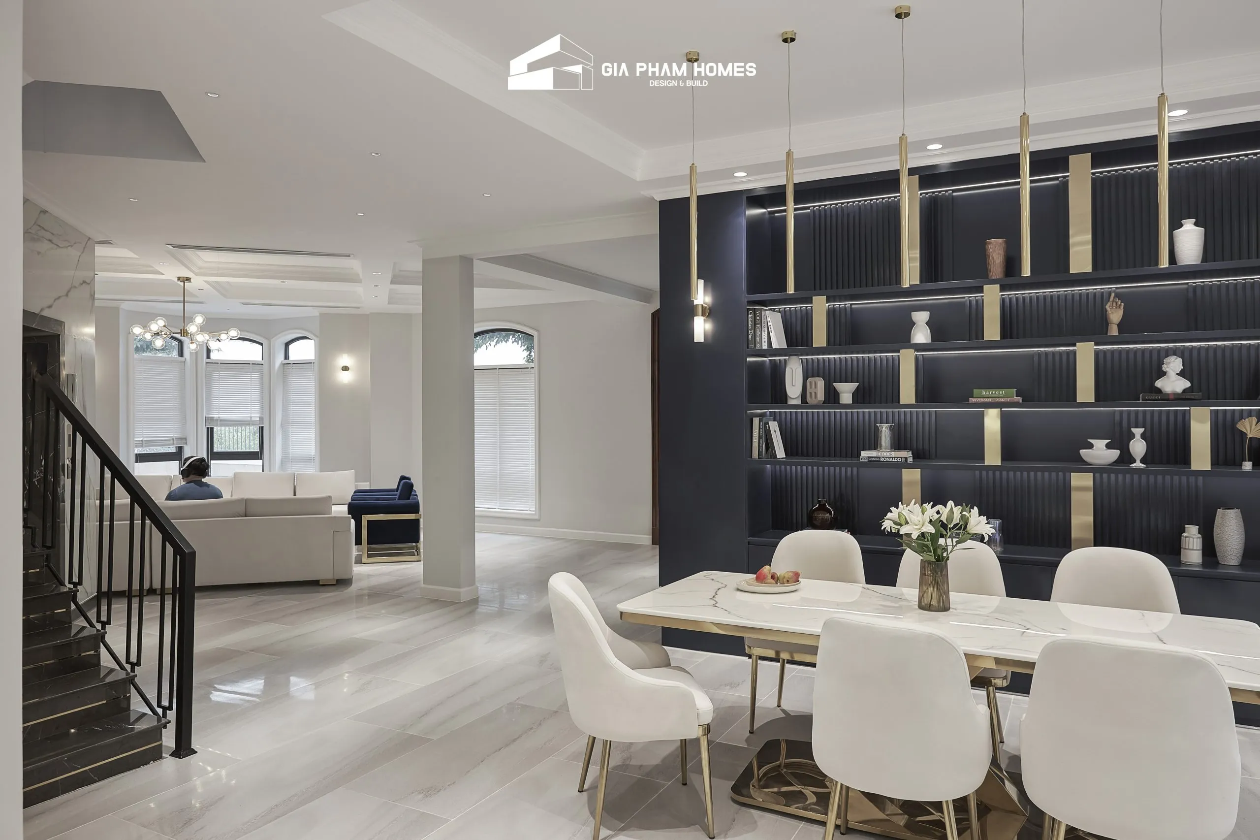 Victoria Villa: Xây dựng & Nội thất biệt thự - 24 | THI CÔNG XÂY DỰNG - SẢN XUẤT, LẮP ĐẶT NỘI THẤT: NHÀ Ở, VĂN PHÒNG, KHÁCH SẠN... - GIA PHAM HOMES Design & Construction
