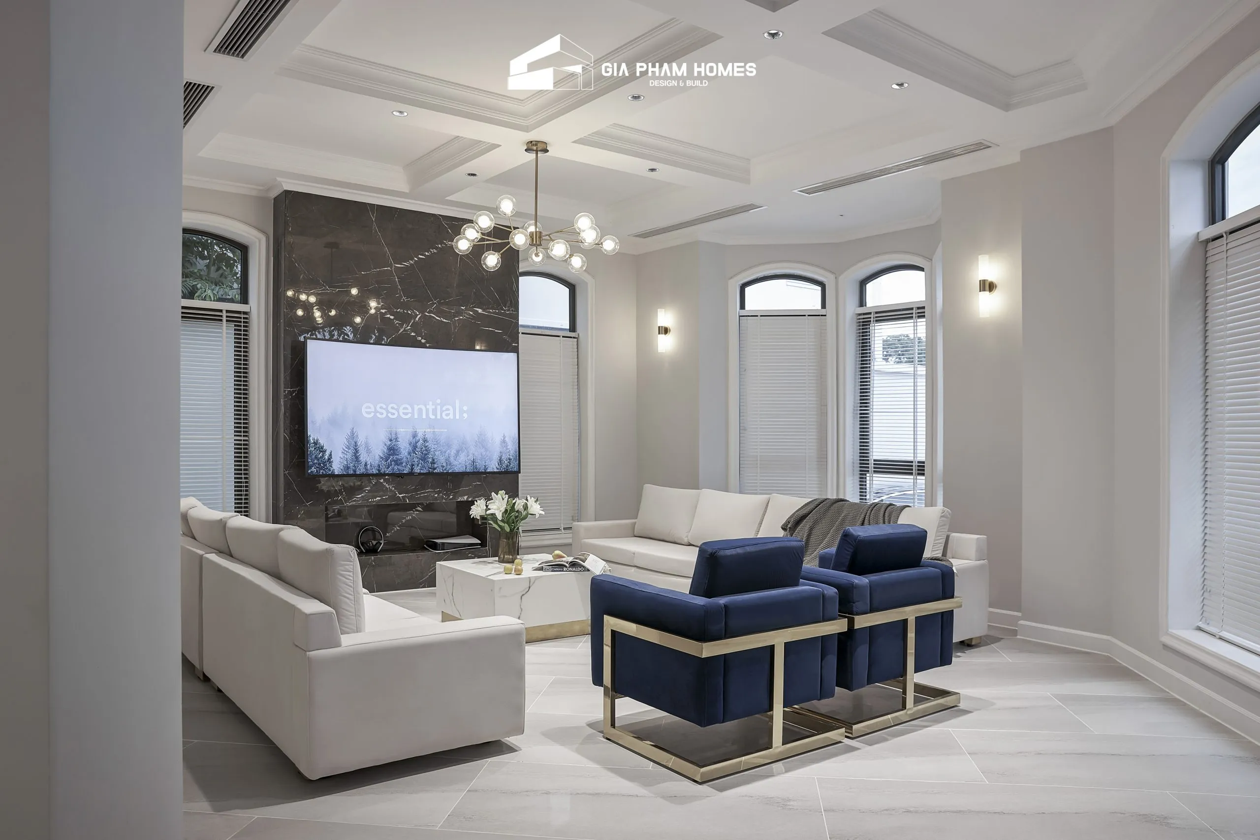 Victoria Villa: Xây dựng & Nội thất biệt thự - 6 | THI CÔNG XÂY DỰNG - SẢN XUẤT, LẮP ĐẶT NỘI THẤT: NHÀ Ở, VĂN PHÒNG, KHÁCH SẠN... - GIA PHAM HOMES Design & Construction