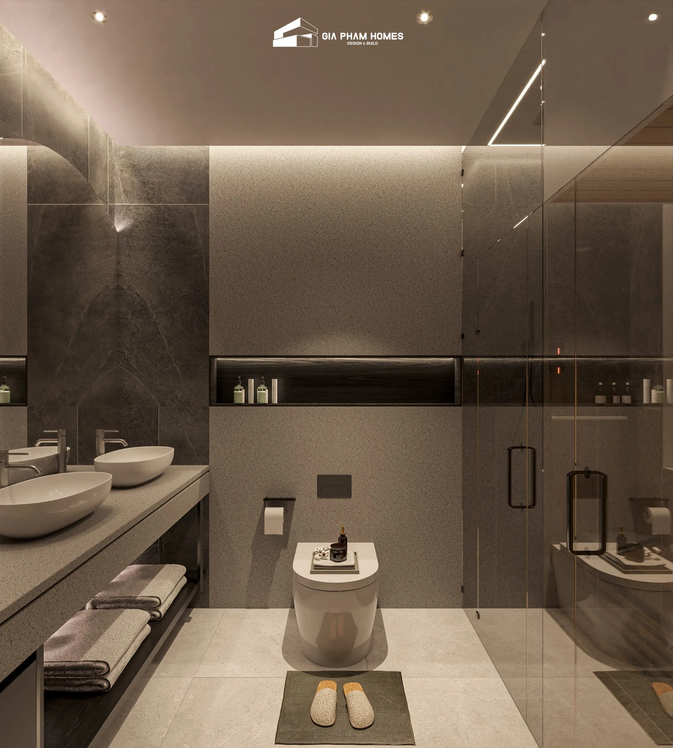 Biệt Thự Mỹ Lệ - 26 | THI CÔNG XÂY DỰNG - SẢN XUẤT, LẮP ĐẶT NỘI THẤT: NHÀ Ở, VĂN PHÒNG, KHÁCH SẠN... - GIA PHAM HOMES Design & Construction
