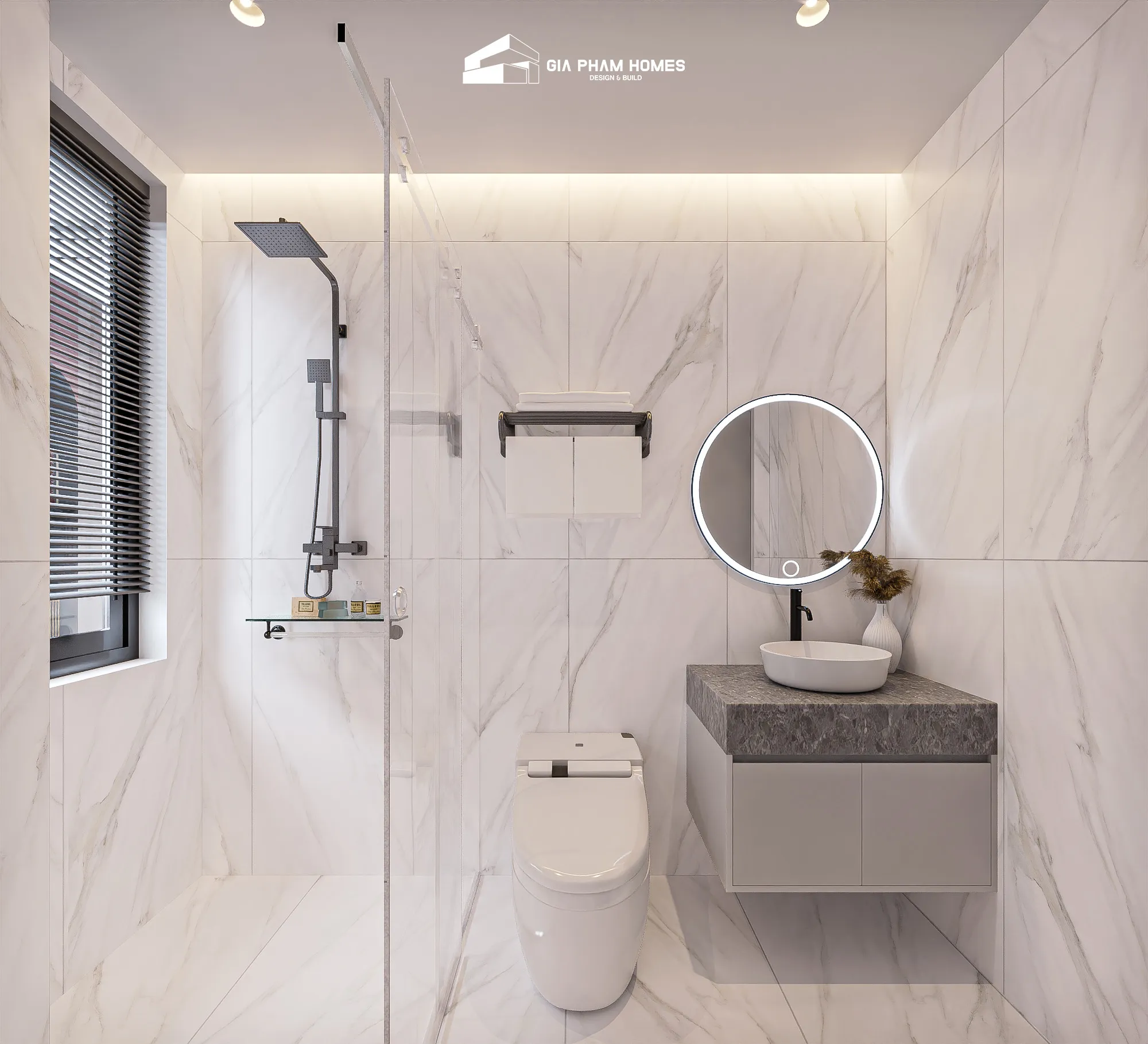 Biệt Thự Mỹ Lệ - 36 | THI CÔNG XÂY DỰNG - SẢN XUẤT, LẮP ĐẶT NỘI THẤT: NHÀ Ở, VĂN PHÒNG, KHÁCH SẠN... - GIA PHAM HOMES Design & Construction