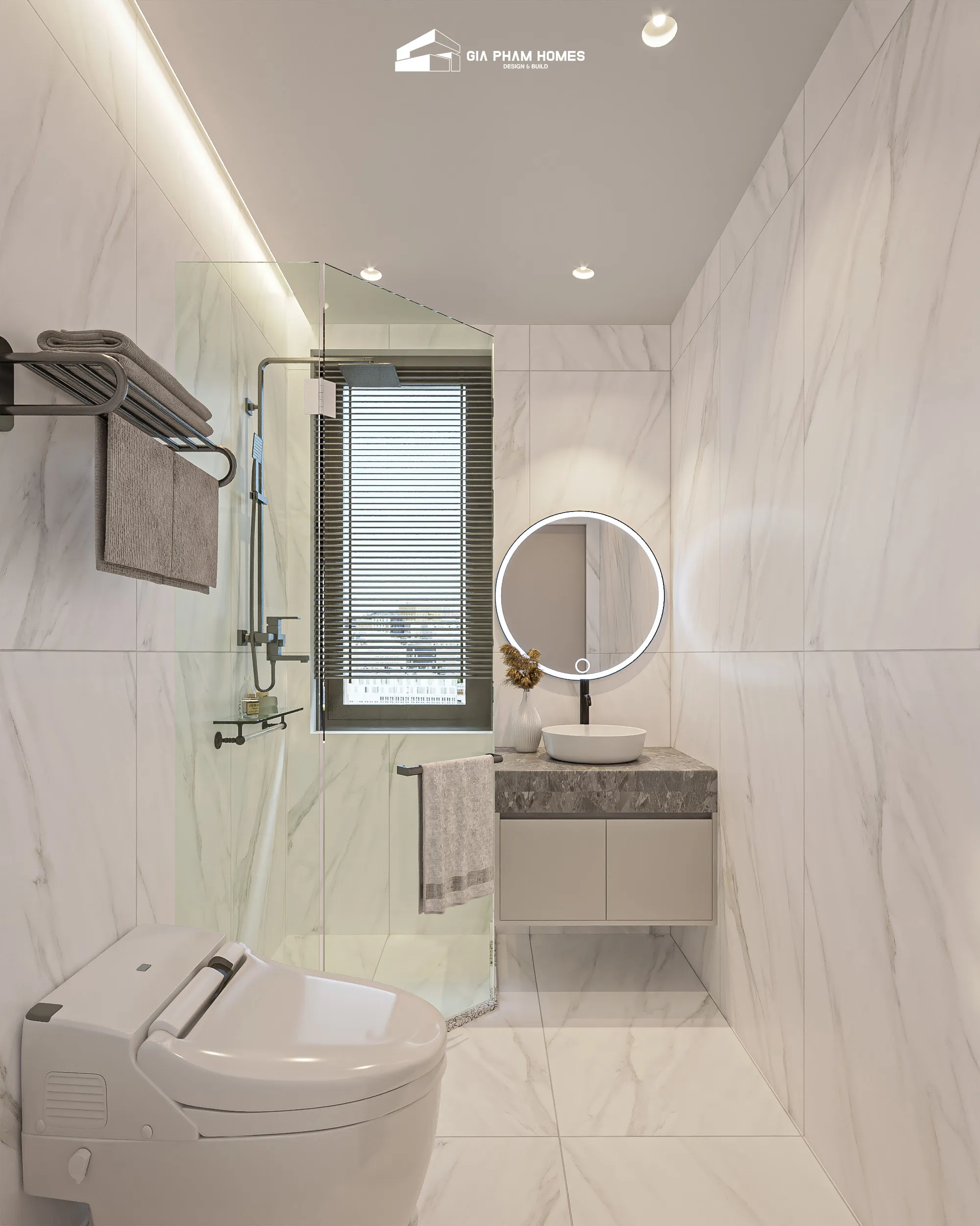 Biệt Thự Mỹ Lệ - 37 | THI CÔNG XÂY DỰNG - SẢN XUẤT, LẮP ĐẶT NỘI THẤT: NHÀ Ở, VĂN PHÒNG, KHÁCH SẠN... - GIA PHAM HOMES Design & Construction