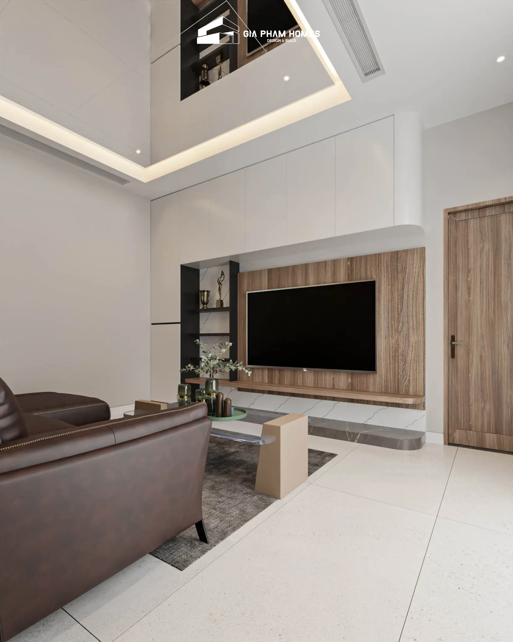 Nhà phố Anh Lĩnh - Đồng Nai - 6 | THI CÔNG XÂY DỰNG - SẢN XUẤT, LẮP ĐẶT NỘI THẤT: NHÀ Ở, VĂN PHÒNG, KHÁCH SẠN... - GIA PHAM HOMES Design & Construction