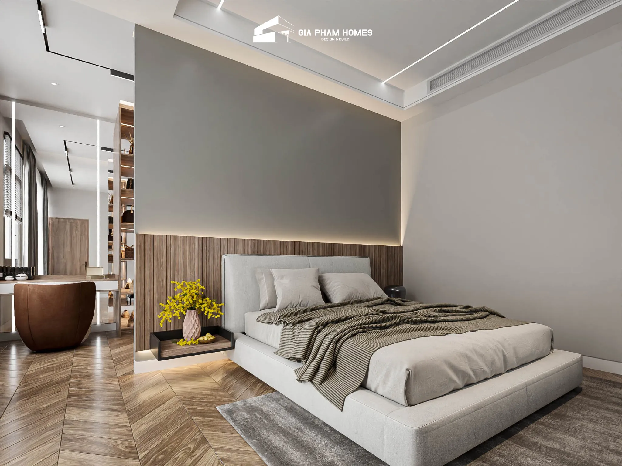 Nhà phố Anh Lĩnh - Đồng Nai - 43 | THI CÔNG XÂY DỰNG - SẢN XUẤT, LẮP ĐẶT NỘI THẤT: NHÀ Ở, VĂN PHÒNG, KHÁCH SẠN... - GIA PHAM HOMES Design & Construction
