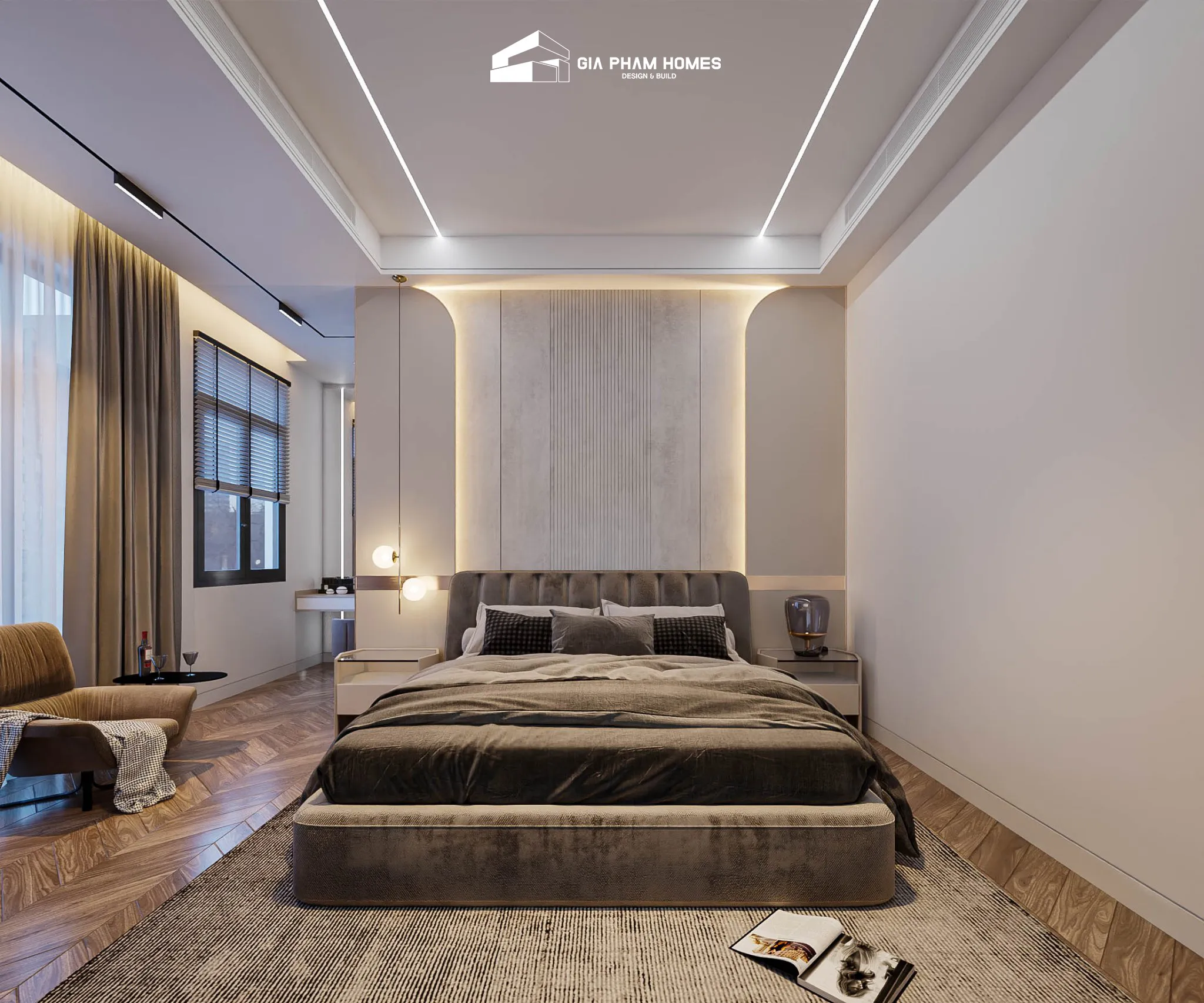 Nhà phố Anh Lĩnh - Đồng Nai - 22 | THI CÔNG XÂY DỰNG - SẢN XUẤT, LẮP ĐẶT NỘI THẤT: NHÀ Ở, VĂN PHÒNG, KHÁCH SẠN... - GIA PHAM HOMES Design & Construction