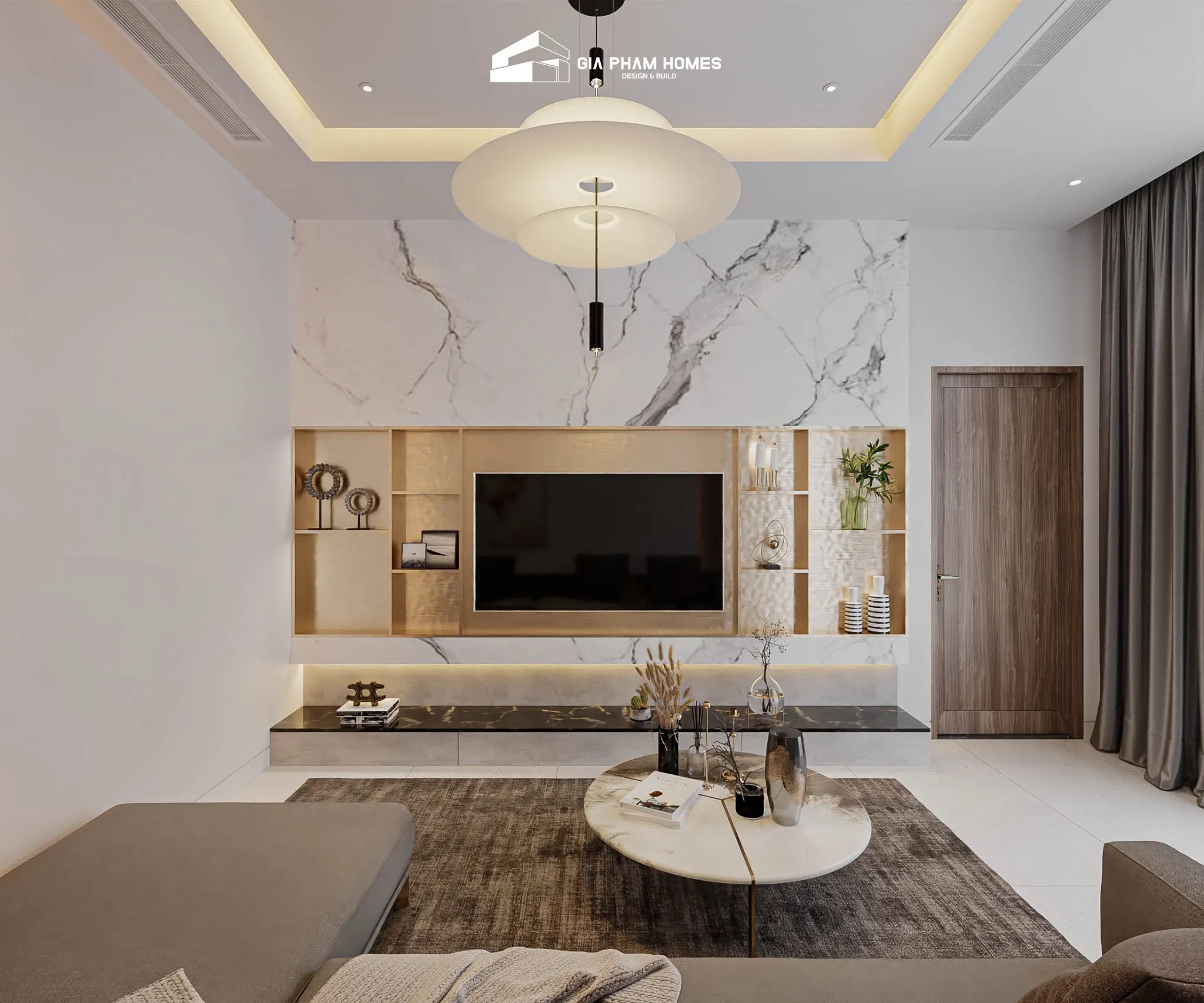 Nhà phố Anh Lĩnh - Đồng Nai - 4 | THI CÔNG XÂY DỰNG - SẢN XUẤT, LẮP ĐẶT NỘI THẤT: NHÀ Ở, VĂN PHÒNG, KHÁCH SẠN... - GIA PHAM HOMES Design & Construction