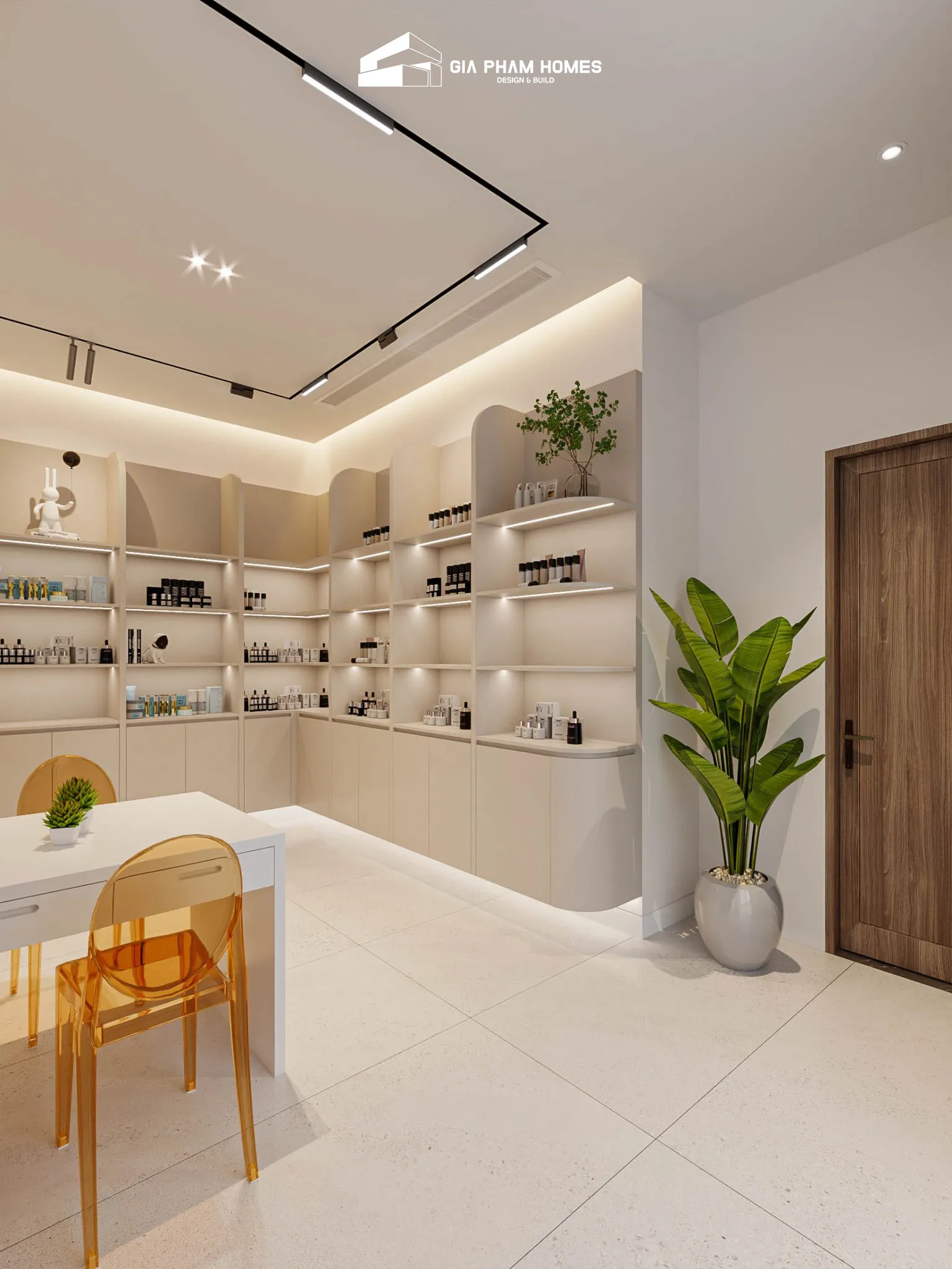 Nhà phố Anh Lĩnh - Đồng Nai - 58 | THI CÔNG XÂY DỰNG - SẢN XUẤT, LẮP ĐẶT NỘI THẤT: NHÀ Ở, VĂN PHÒNG, KHÁCH SẠN... - GIA PHAM HOMES Design & Construction