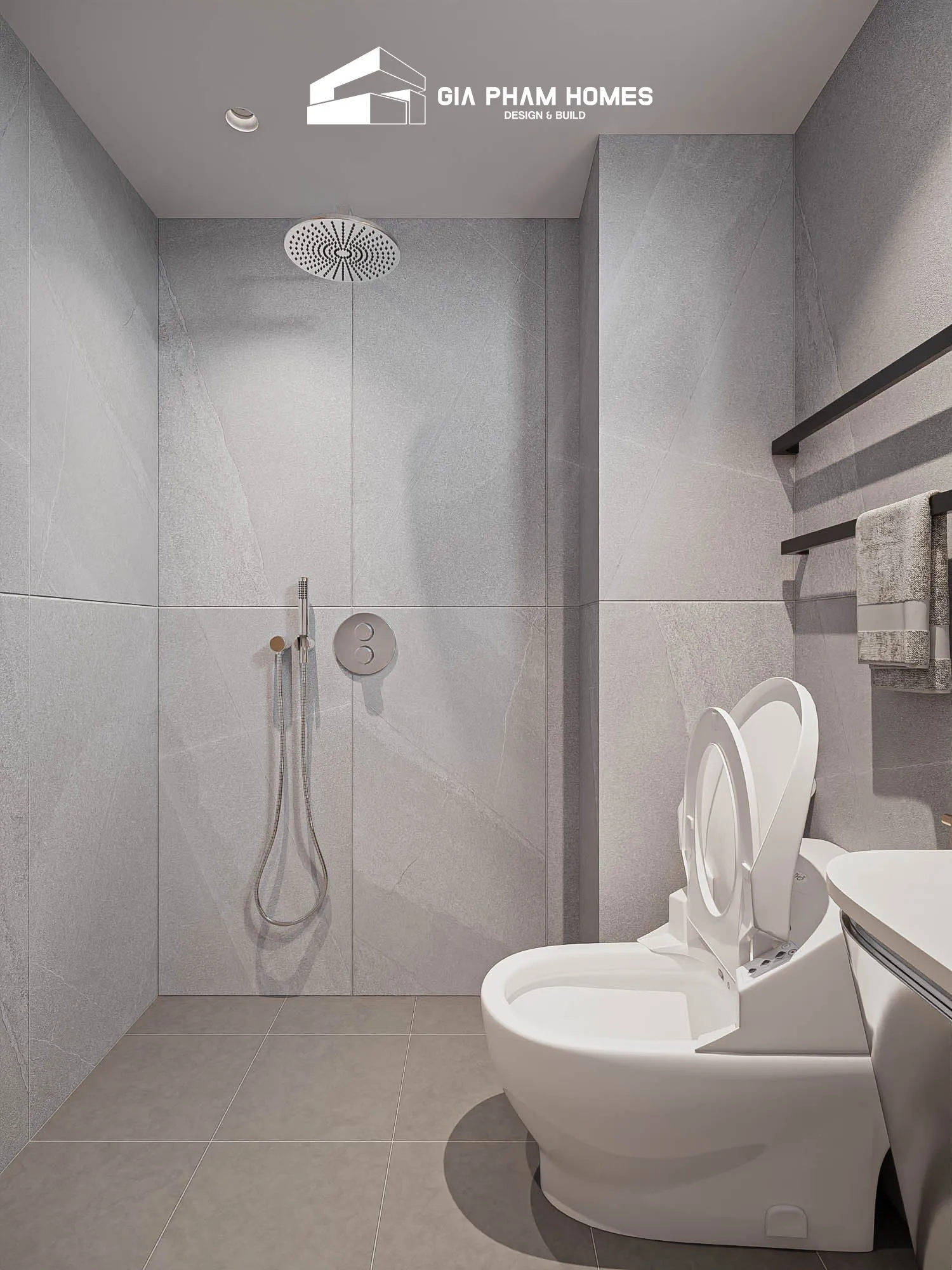 Nhà phố Anh Thiện - Bình Tân - 37 | THI CÔNG XÂY DỰNG - SẢN XUẤT, LẮP ĐẶT NỘI THẤT: NHÀ Ở, VĂN PHÒNG, KHÁCH SẠN... - GIA PHAM HOMES Design & Construction