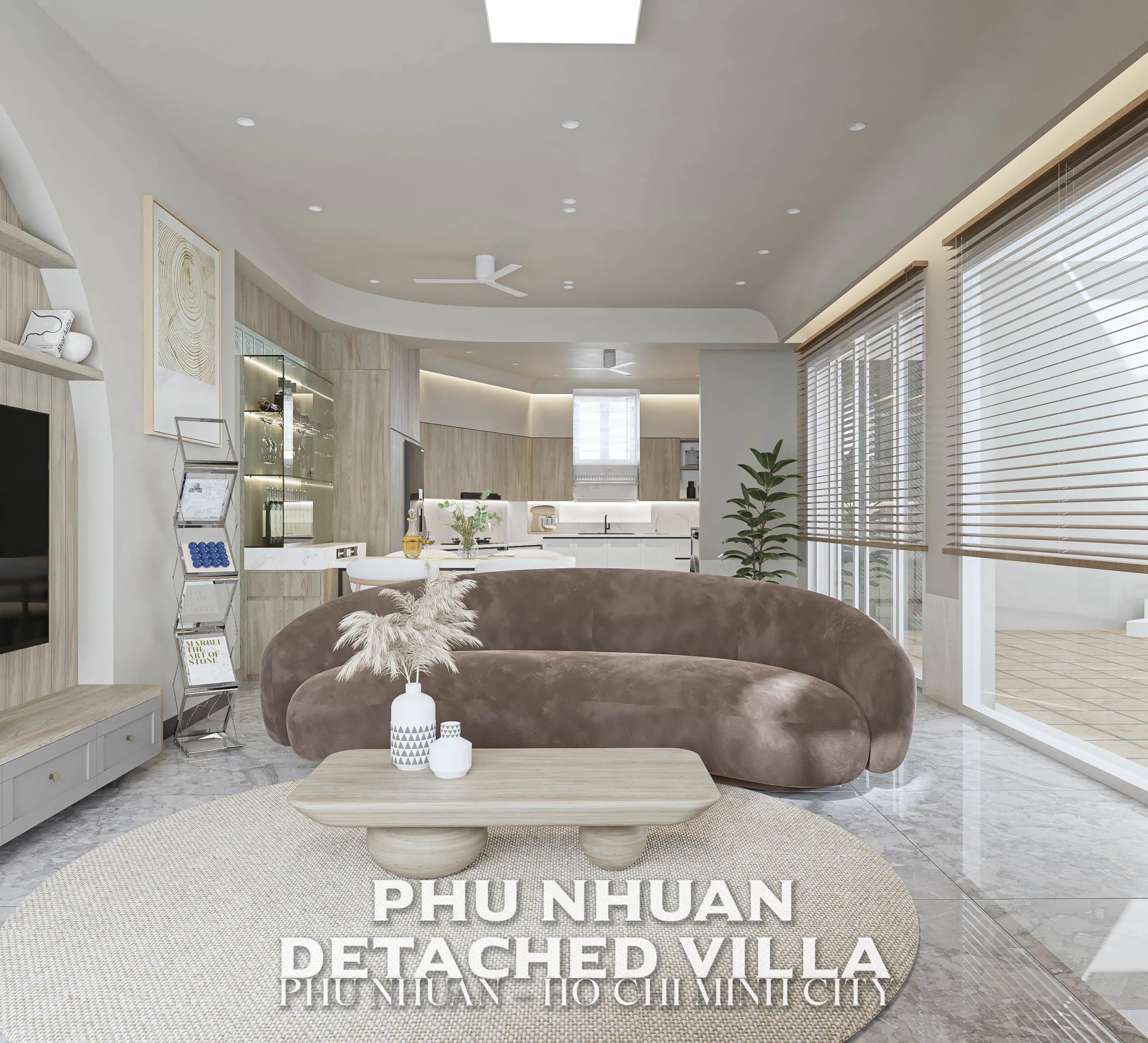 Biệt thự Phú Nhuận Villa - 1 | THI CÔNG XÂY DỰNG - SẢN XUẤT, LẮP ĐẶT NỘI THẤT: NHÀ Ở, VĂN PHÒNG, KHÁCH SẠN... - GIA PHAM HOMES Design & Construction