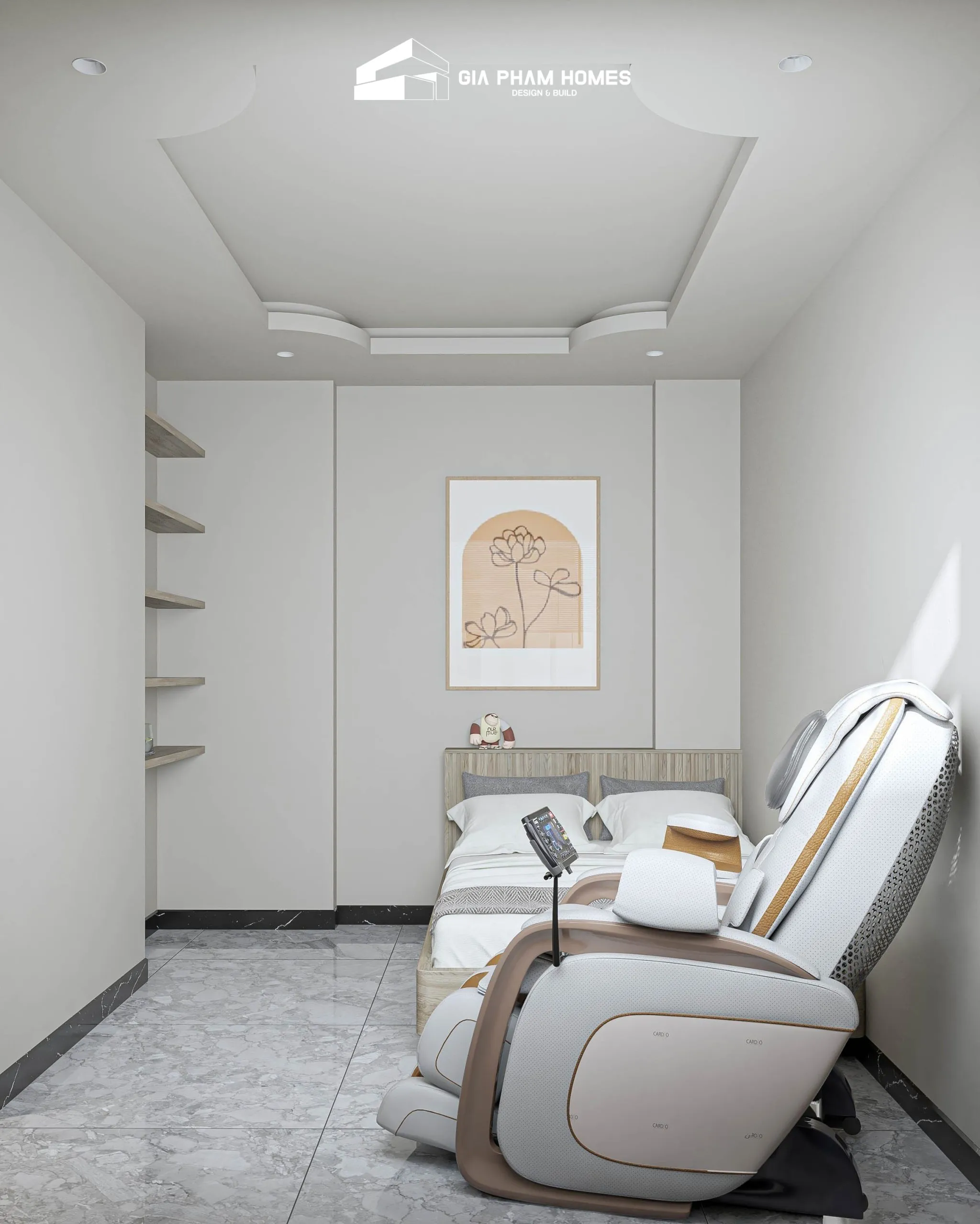Biệt thự Phú Nhuận Villa - 18 | THI CÔNG XÂY DỰNG - SẢN XUẤT, LẮP ĐẶT NỘI THẤT: NHÀ Ở, VĂN PHÒNG, KHÁCH SẠN... - GIA PHAM HOMES Design & Construction