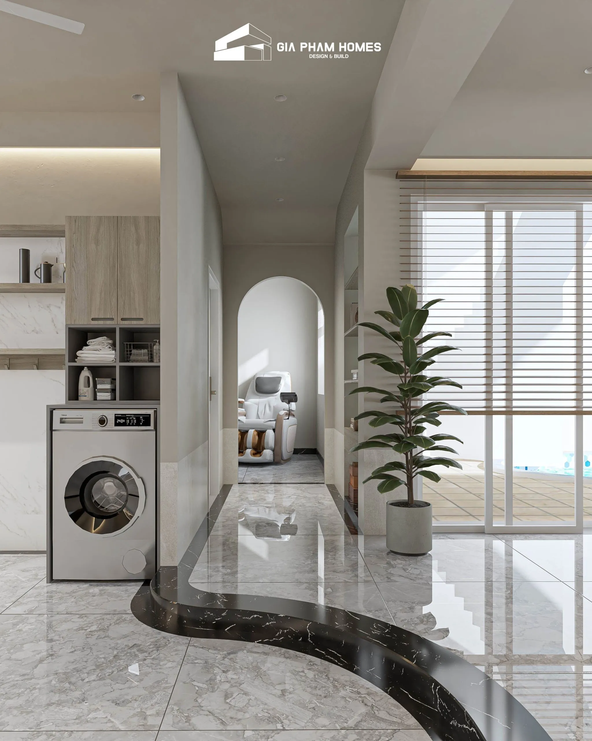 Biệt thự Phú Nhuận Villa - 26 | THI CÔNG XÂY DỰNG - SẢN XUẤT, LẮP ĐẶT NỘI THẤT: NHÀ Ở, VĂN PHÒNG, KHÁCH SẠN... - GIA PHAM HOMES Design & Construction