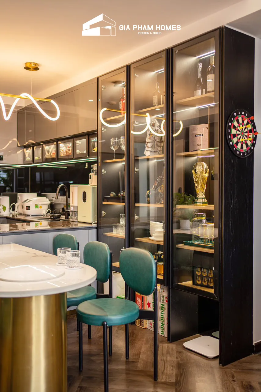Thiết Kế Thi Công Nội Thất Chung Cư: Căn Hộ RivaPark Quận 4 - 9 | THI CÔNG XÂY DỰNG - SẢN XUẤT, LẮP ĐẶT NỘI THẤT: NHÀ Ở, VĂN PHÒNG, KHÁCH SẠN... - GIA PHAM HOMES Design & Construction