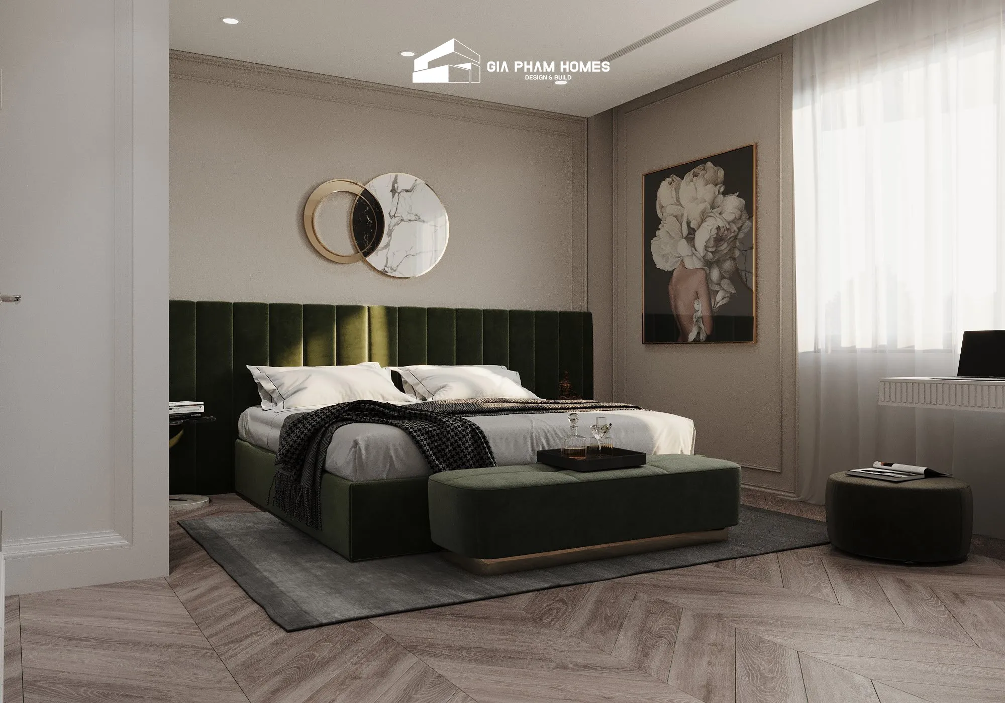 Nhà phố đôi Đại Phúc - 12 | THI CÔNG XÂY DỰNG - SẢN XUẤT, LẮP ĐẶT NỘI THẤT: NHÀ Ở, VĂN PHÒNG, KHÁCH SẠN... - GIA PHAM HOMES Design & Construction