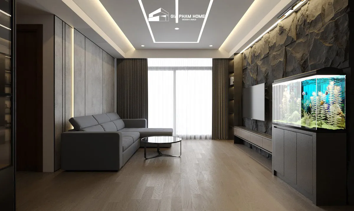 Thiết Kế Thi Công Nội Thất Chung Cư: Căn Hộ RivaPark Quận 4 - 1 | THI CÔNG XÂY DỰNG - SẢN XUẤT, LẮP ĐẶT NỘI THẤT: NHÀ Ở, VĂN PHÒNG, KHÁCH SẠN... - GIA PHAM HOMES Design & Construction
