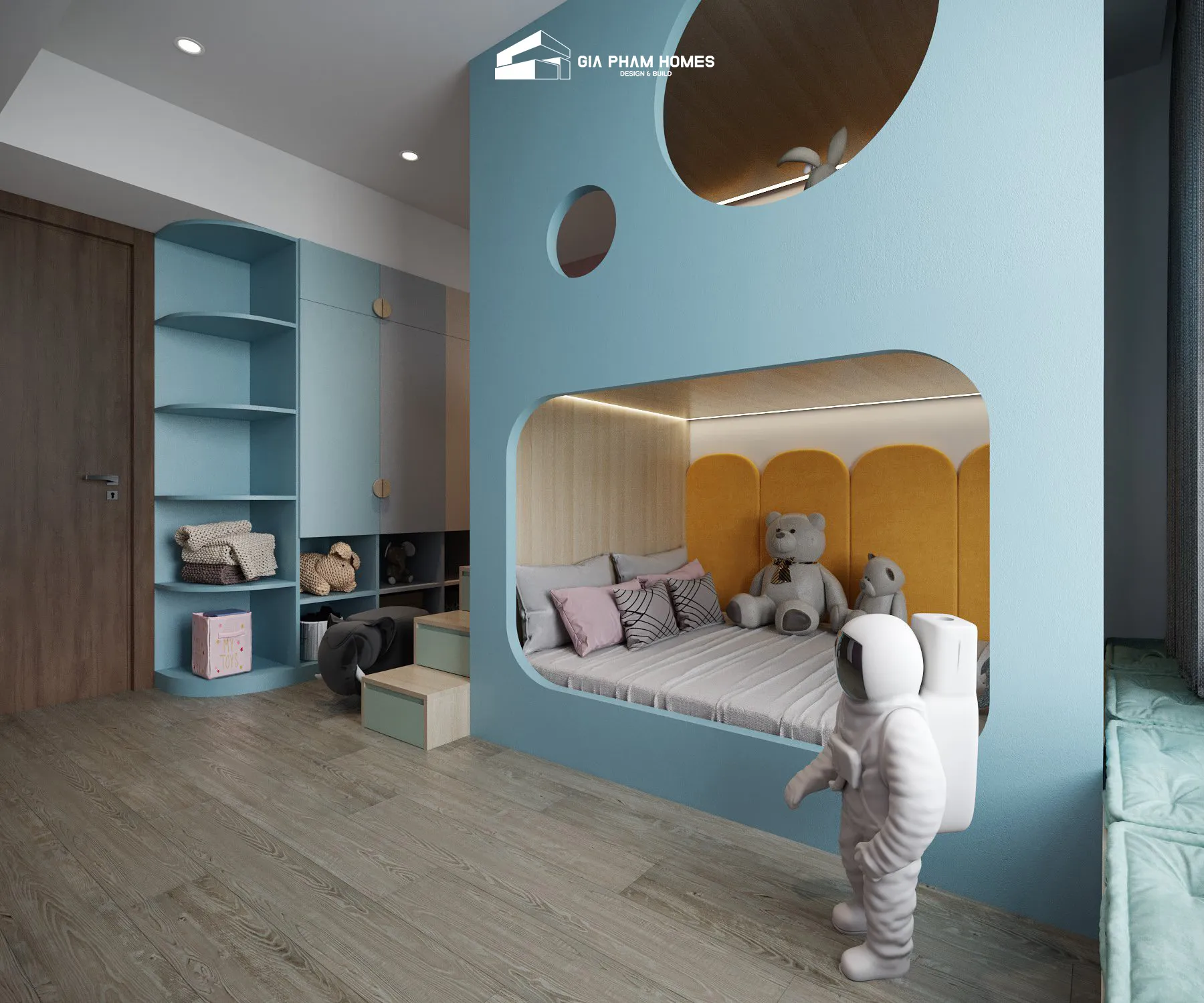 Thiết Kế Thi Công Nội Thất Chung Cư: Căn Hộ RivaPark Quận 4 - 16 | THI CÔNG XÂY DỰNG - SẢN XUẤT, LẮP ĐẶT NỘI THẤT: NHÀ Ở, VĂN PHÒNG, KHÁCH SẠN... - GIA PHAM HOMES Design & Construction