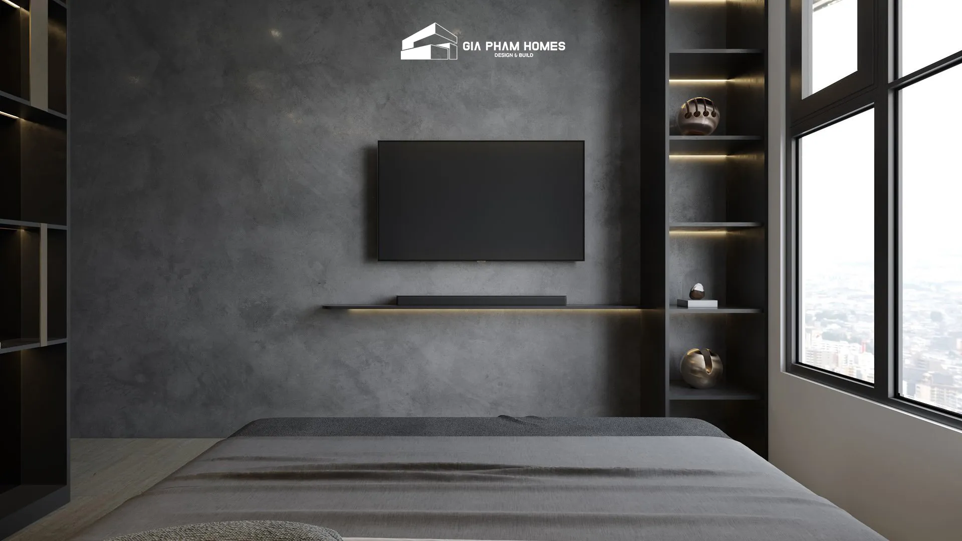Thiết Kế Thi Công Nội Thất Chung Cư: Căn Hộ RivaPark Quận 4 - 14 | THI CÔNG XÂY DỰNG - SẢN XUẤT, LẮP ĐẶT NỘI THẤT: NHÀ Ở, VĂN PHÒNG, KHÁCH SẠN... - GIA PHAM HOMES Design & Construction