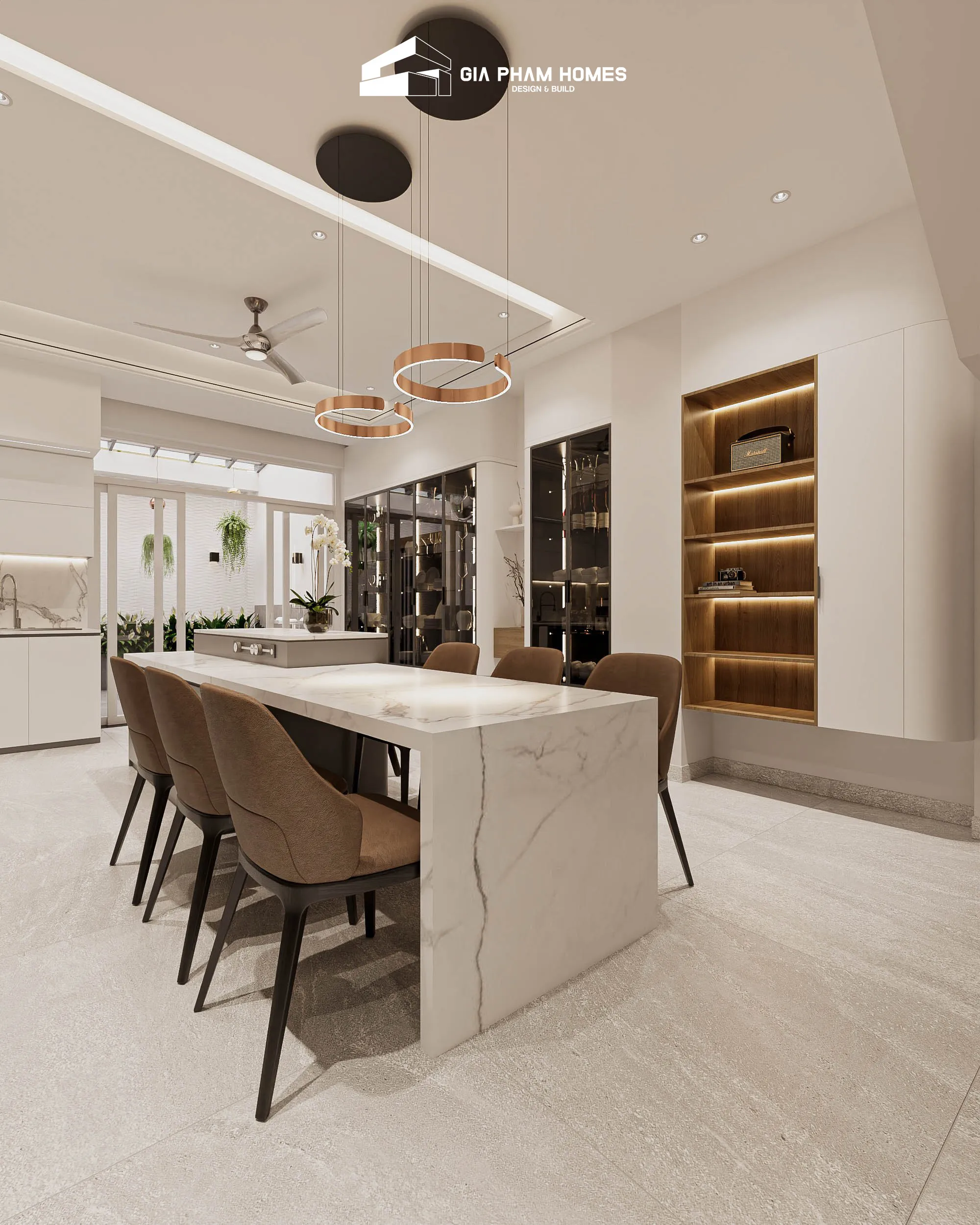 Nhà phố Anh Cường - Quận 12 - 14 | THI CÔNG XÂY DỰNG - SẢN XUẤT, LẮP ĐẶT NỘI THẤT: NHÀ Ở, VĂN PHÒNG, KHÁCH SẠN... - GIA PHAM HOMES Design & Construction