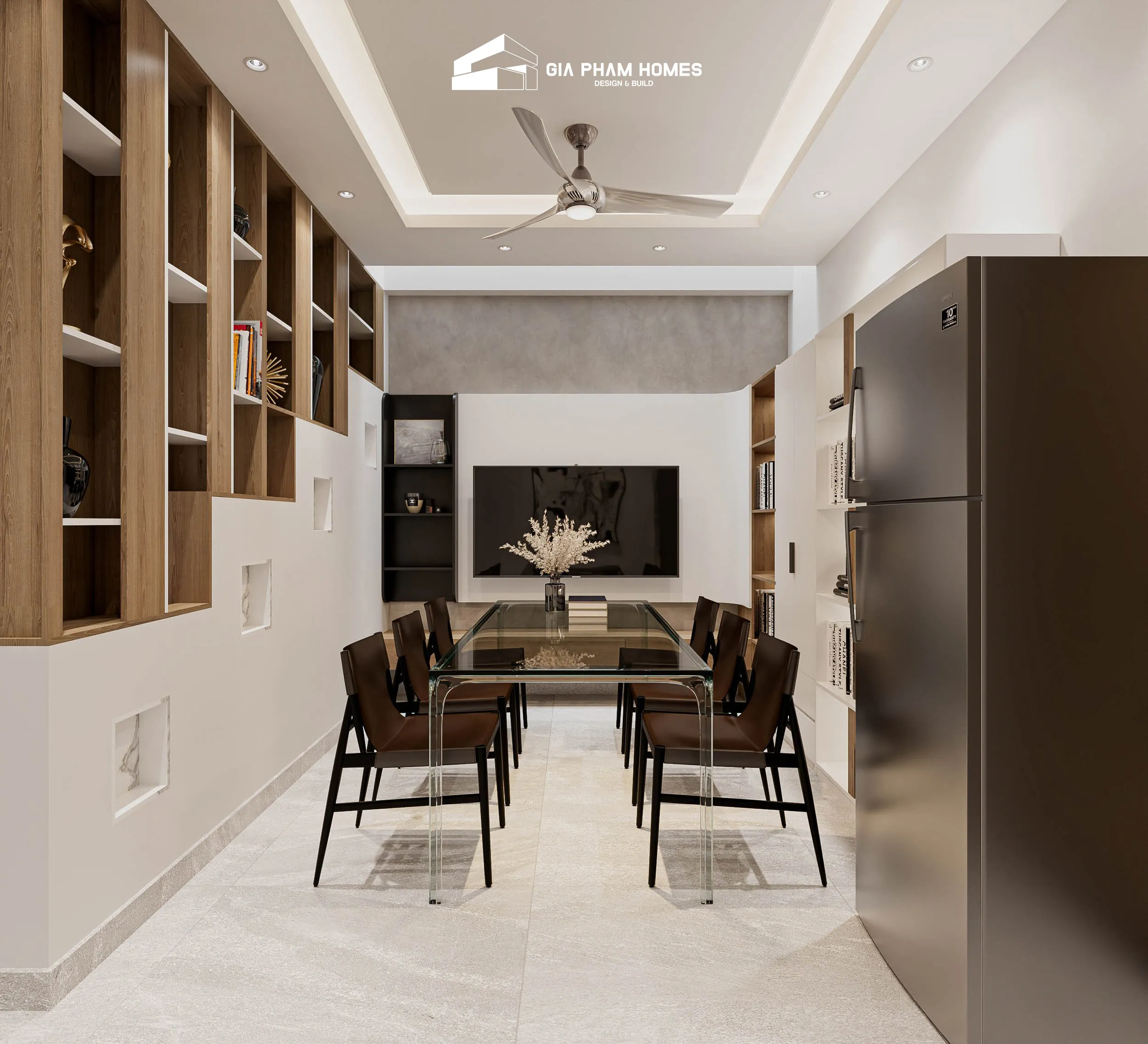 Nhà phố Anh Cường - Quận 12 - 32 | THI CÔNG XÂY DỰNG - SẢN XUẤT, LẮP ĐẶT NỘI THẤT: NHÀ Ở, VĂN PHÒNG, KHÁCH SẠN... - GIA PHAM HOMES Design & Construction