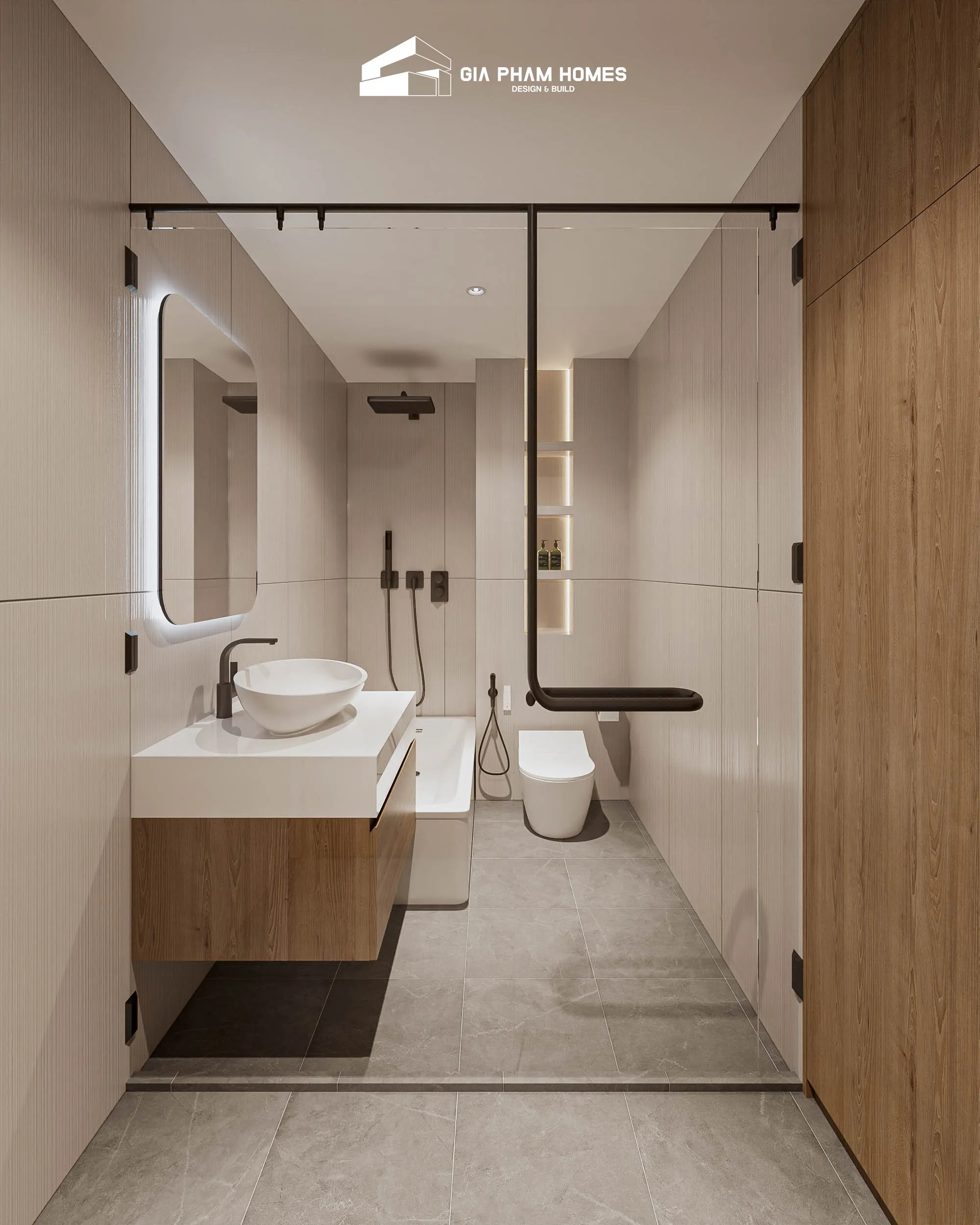 Nhà phố Anh Cường - Quận 12 - 36 | THI CÔNG XÂY DỰNG - SẢN XUẤT, LẮP ĐẶT NỘI THẤT: NHÀ Ở, VĂN PHÒNG, KHÁCH SẠN... - GIA PHAM HOMES Design & Construction